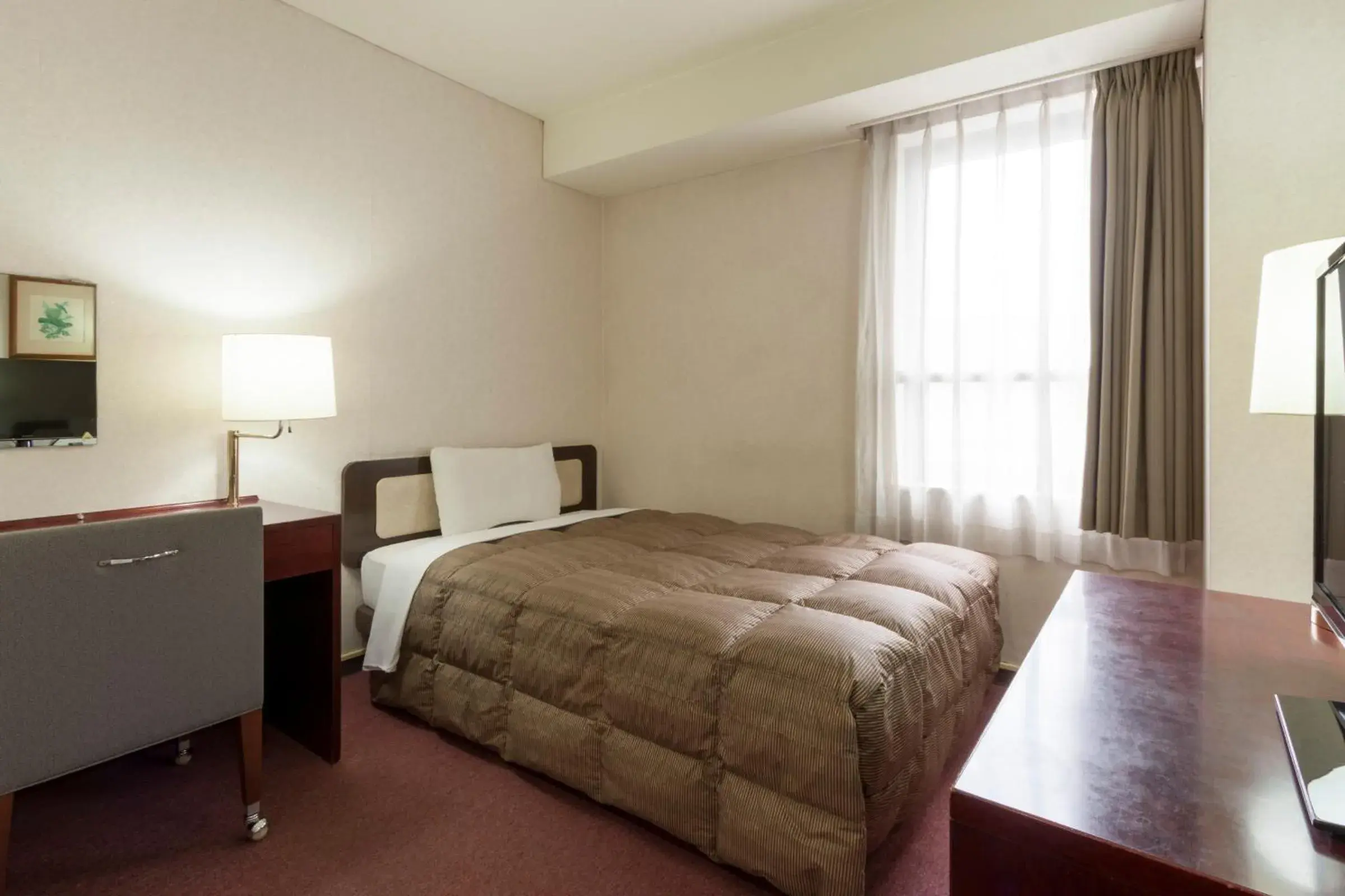 Double Room with Small Double Bed - Non-Smoking in Hotel S-Plus Hiroshima Peace Park Double Room with Small Double Bed - Non-Smoking in Hotel S-Plus Hiroshima Peace Park