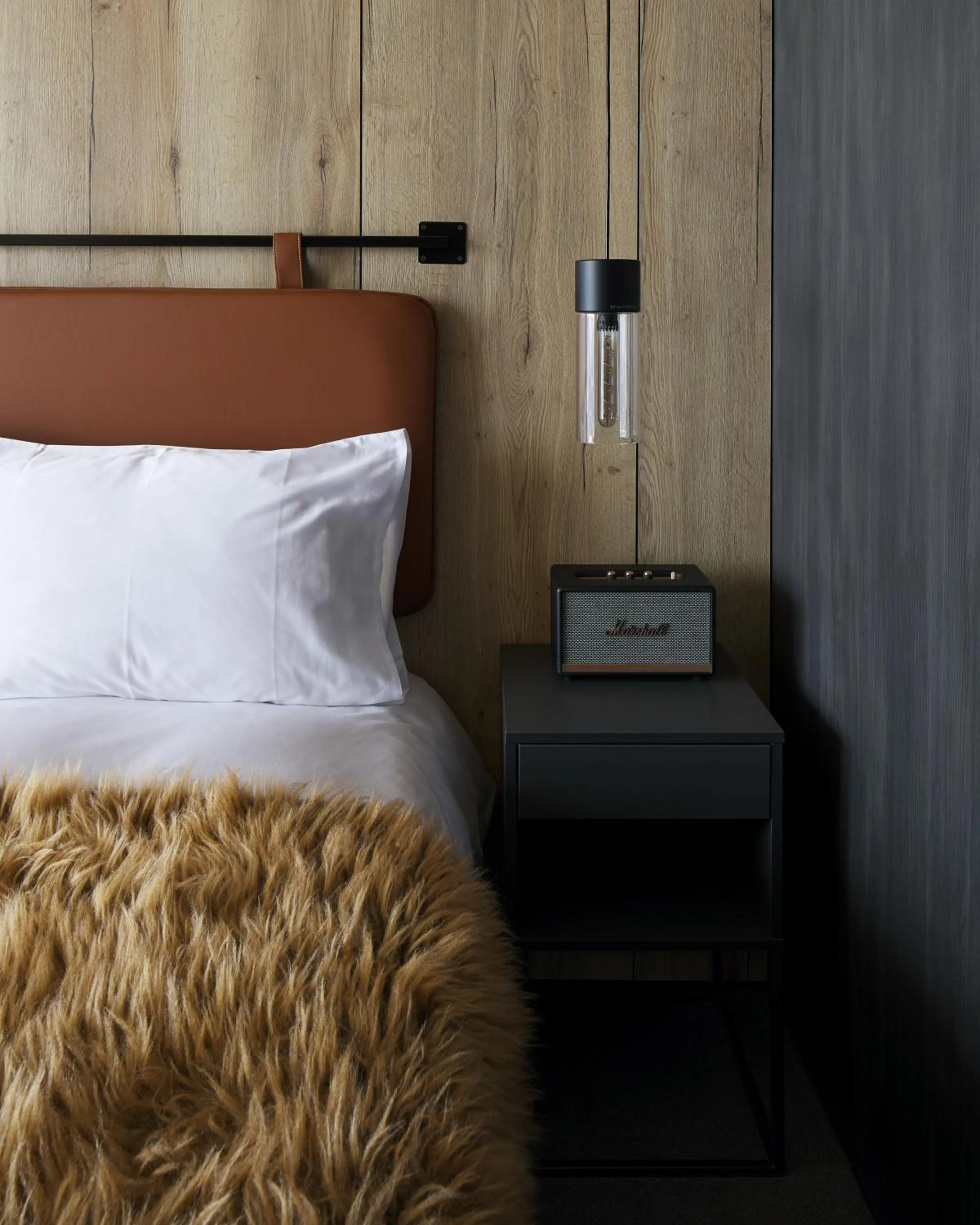 TV and multimedia, Bed in Tenir Eco Hotel, Shymbulak Mountain Resort