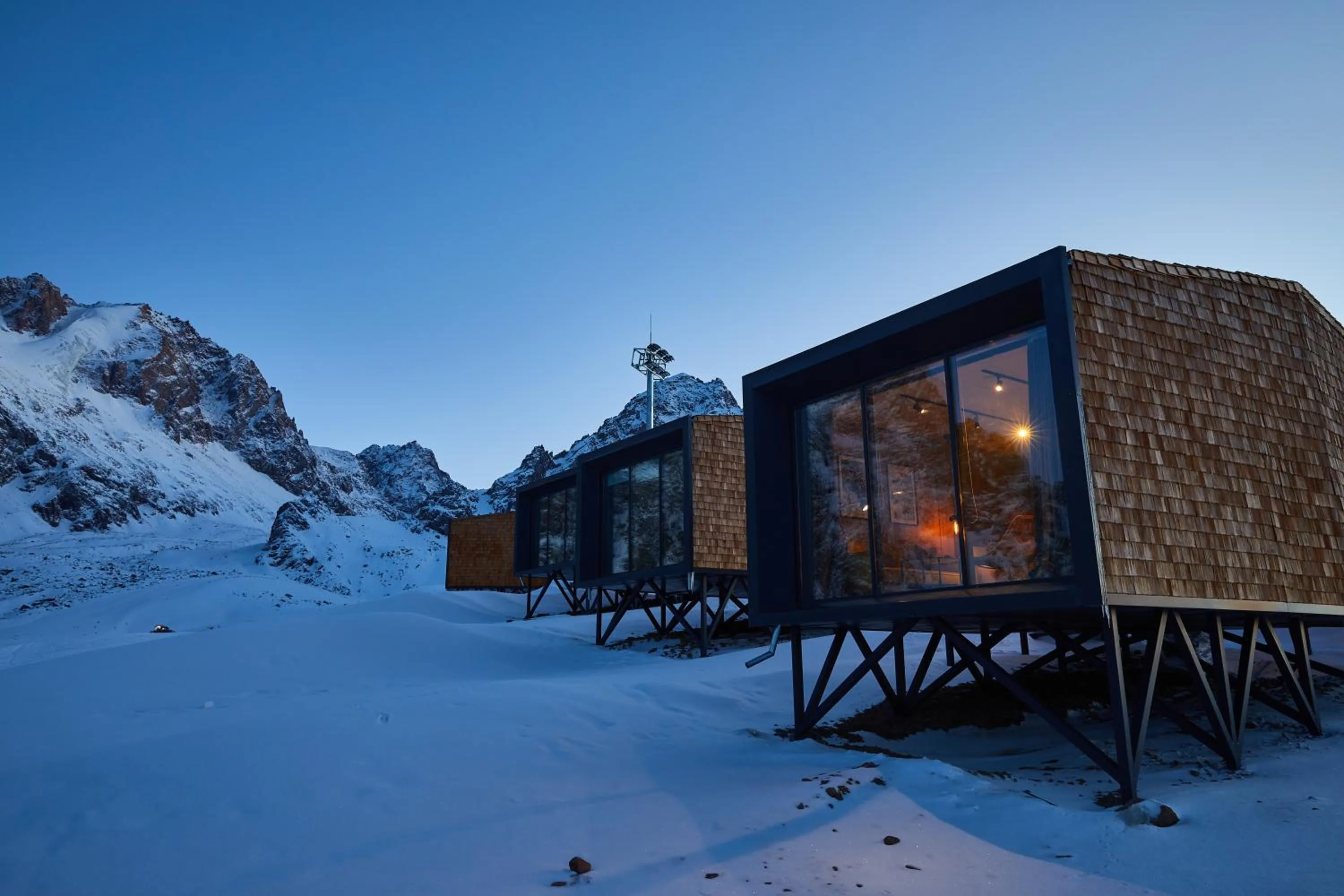 Natural landscape in Tenir Eco Hotel, Shymbulak Mountain Resort