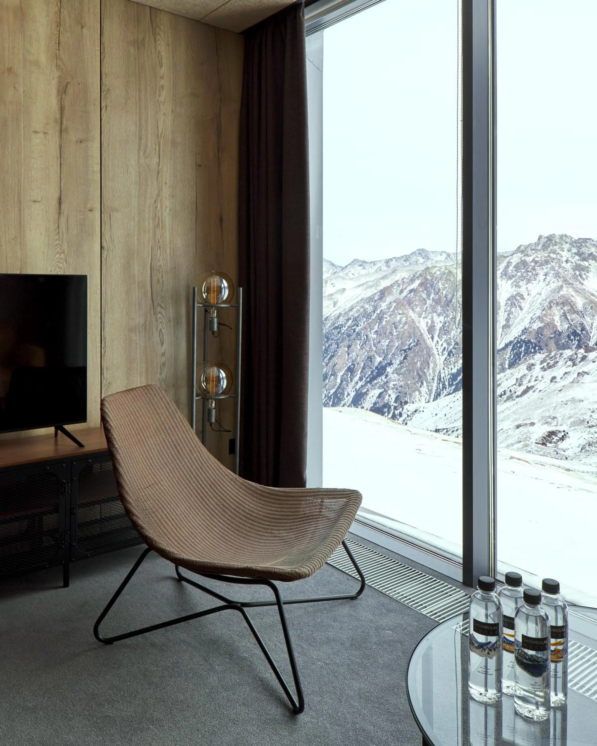 TV and multimedia in Tenir Eco Hotel, Shymbulak Mountain Resort