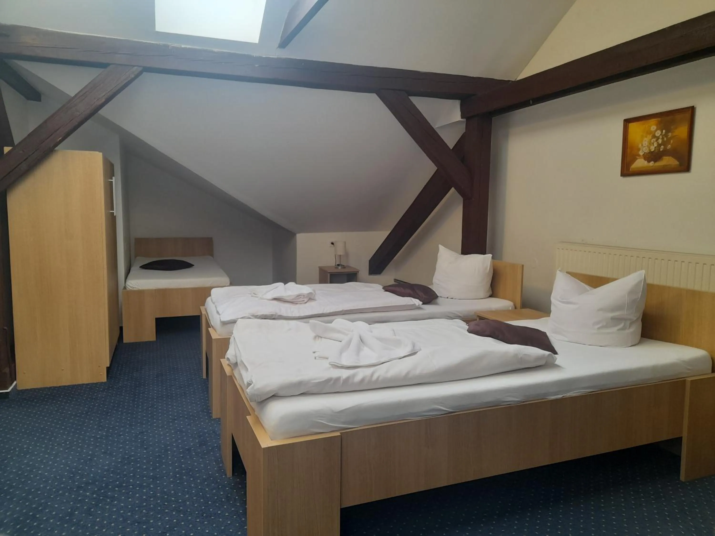 Bed in Hotel Džbán