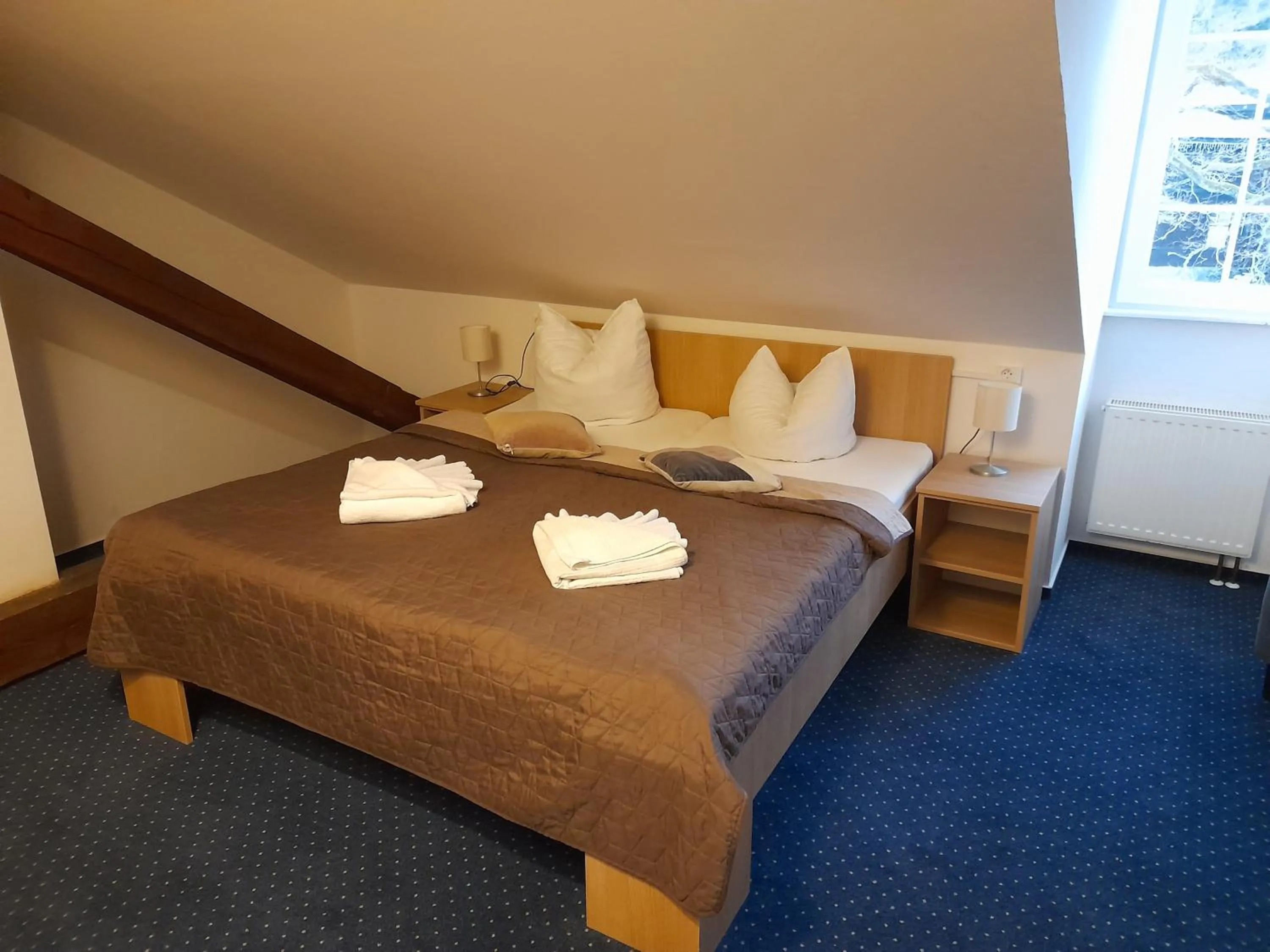 Bed in Hotel Džbán