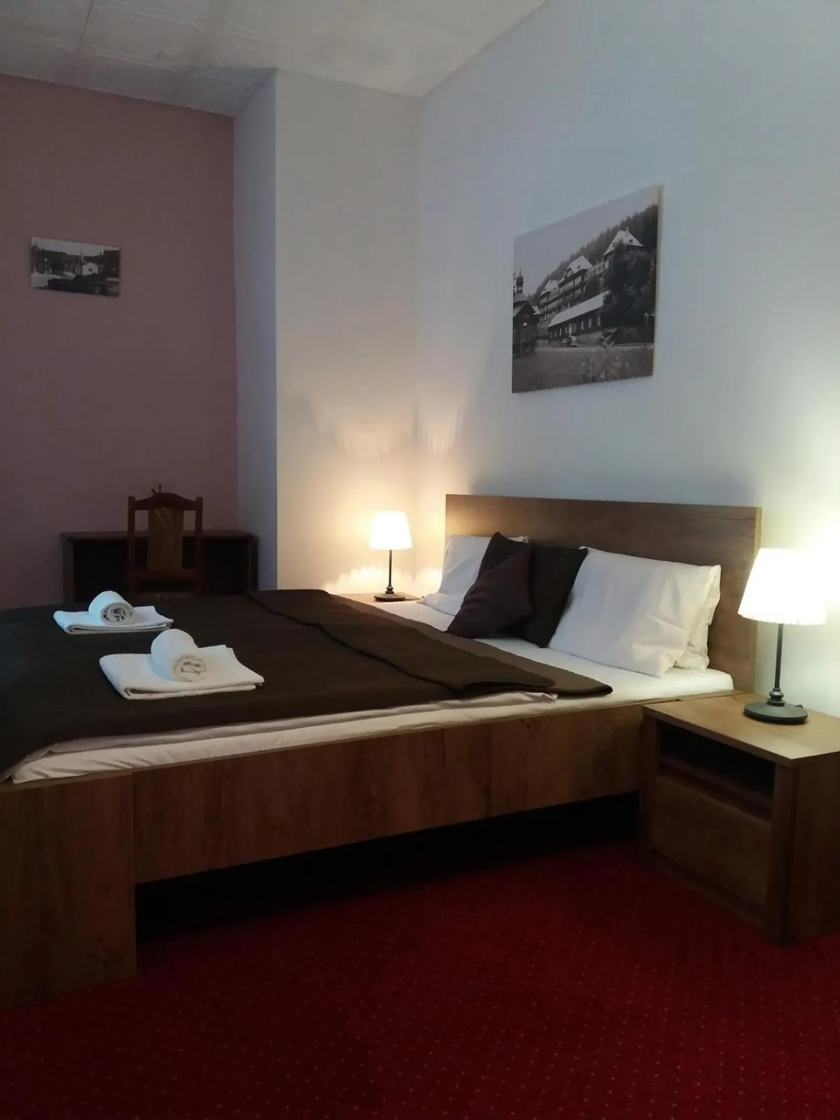 Bedroom, Bed in Hotel Džbán