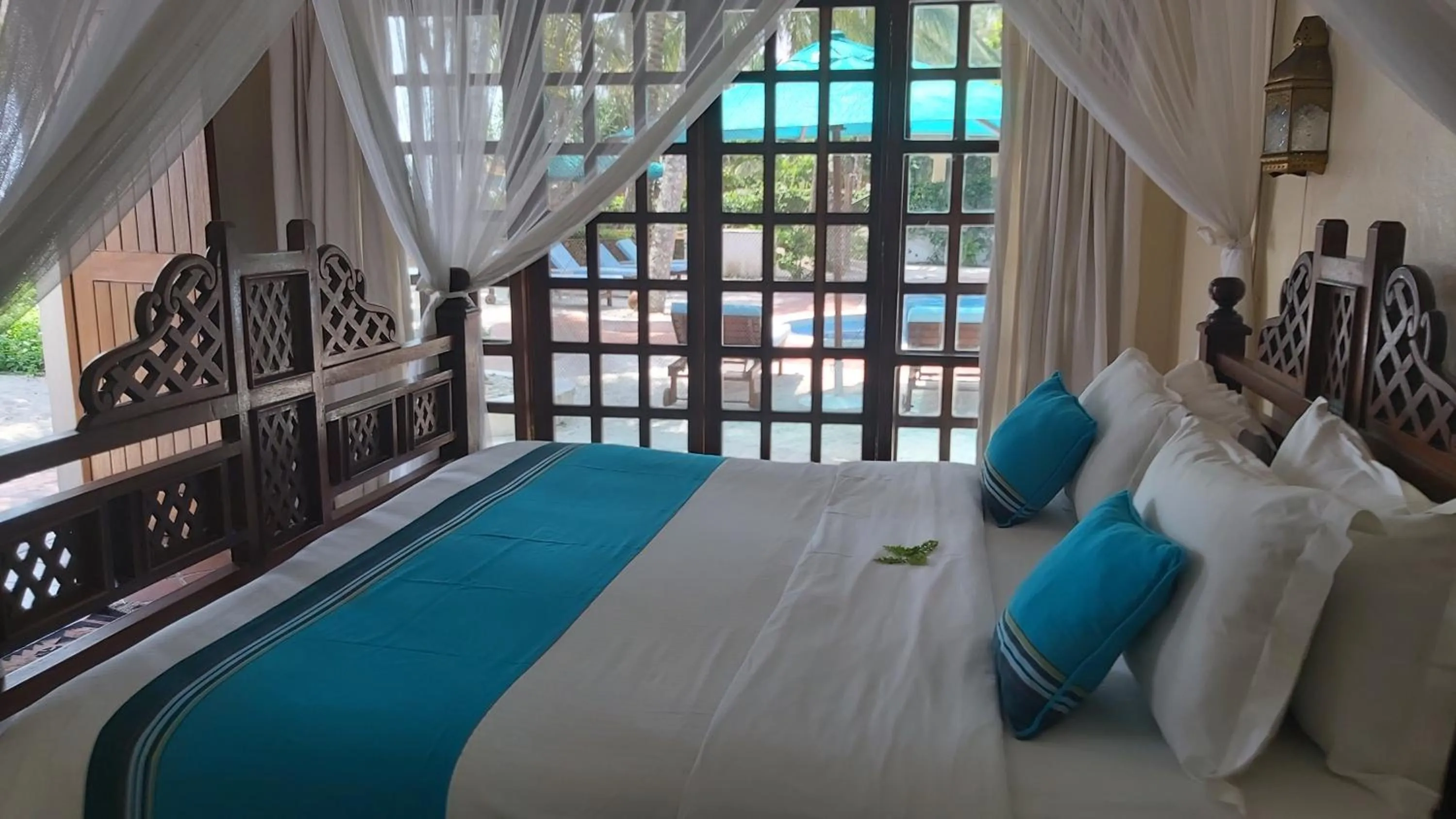 Bed in Asha Boutique Hotel
