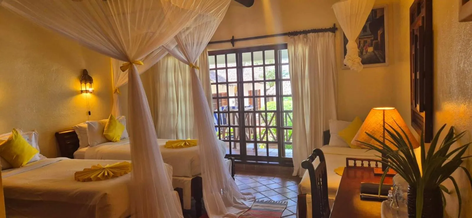 Bed in Asha Boutique Hotel