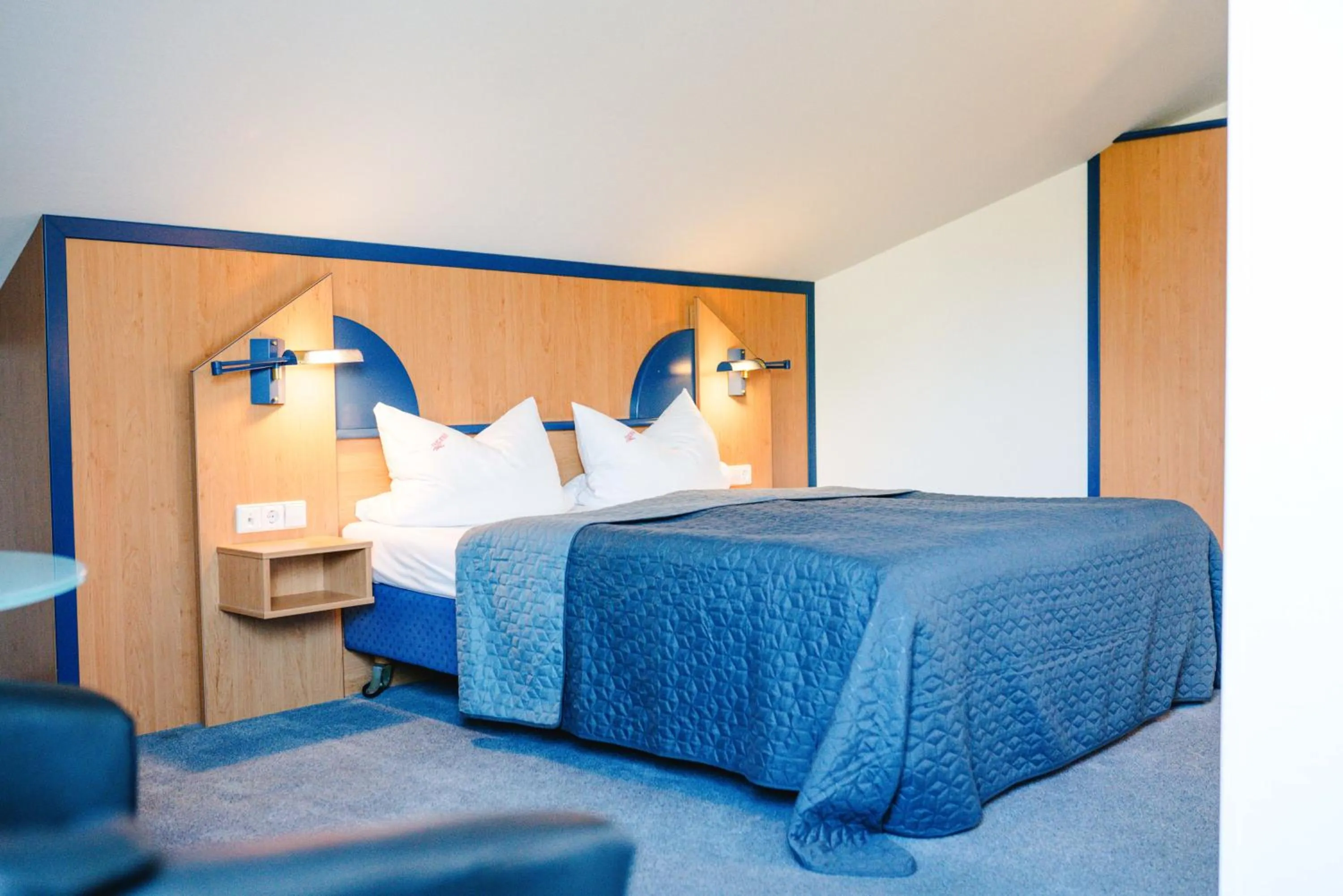 Photo of the whole room, Bed in Fährhaus Farge Bremen