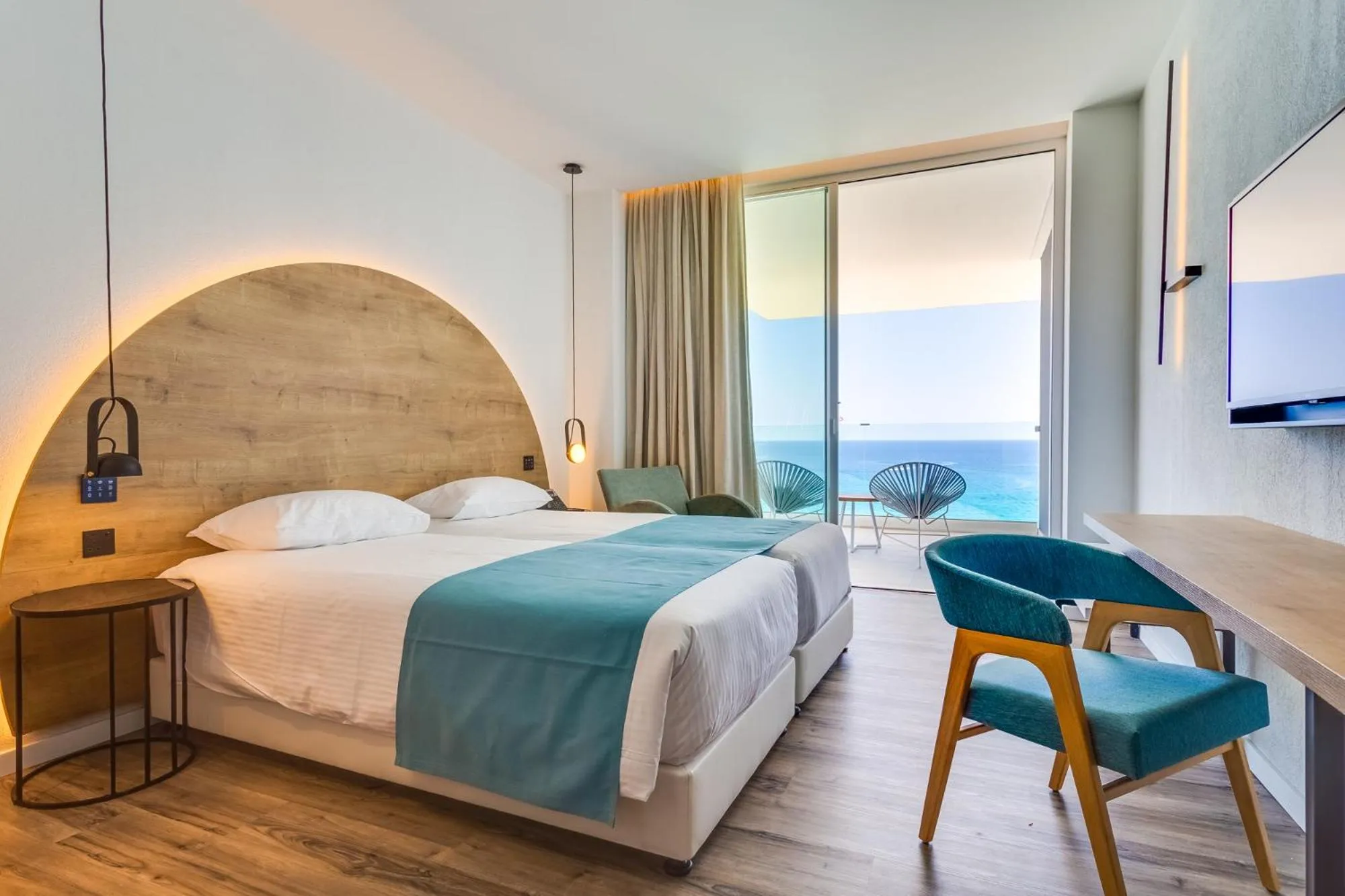 Photo of the whole room, Bed in Flamingo Paradise Beach Hotel - Adults Only