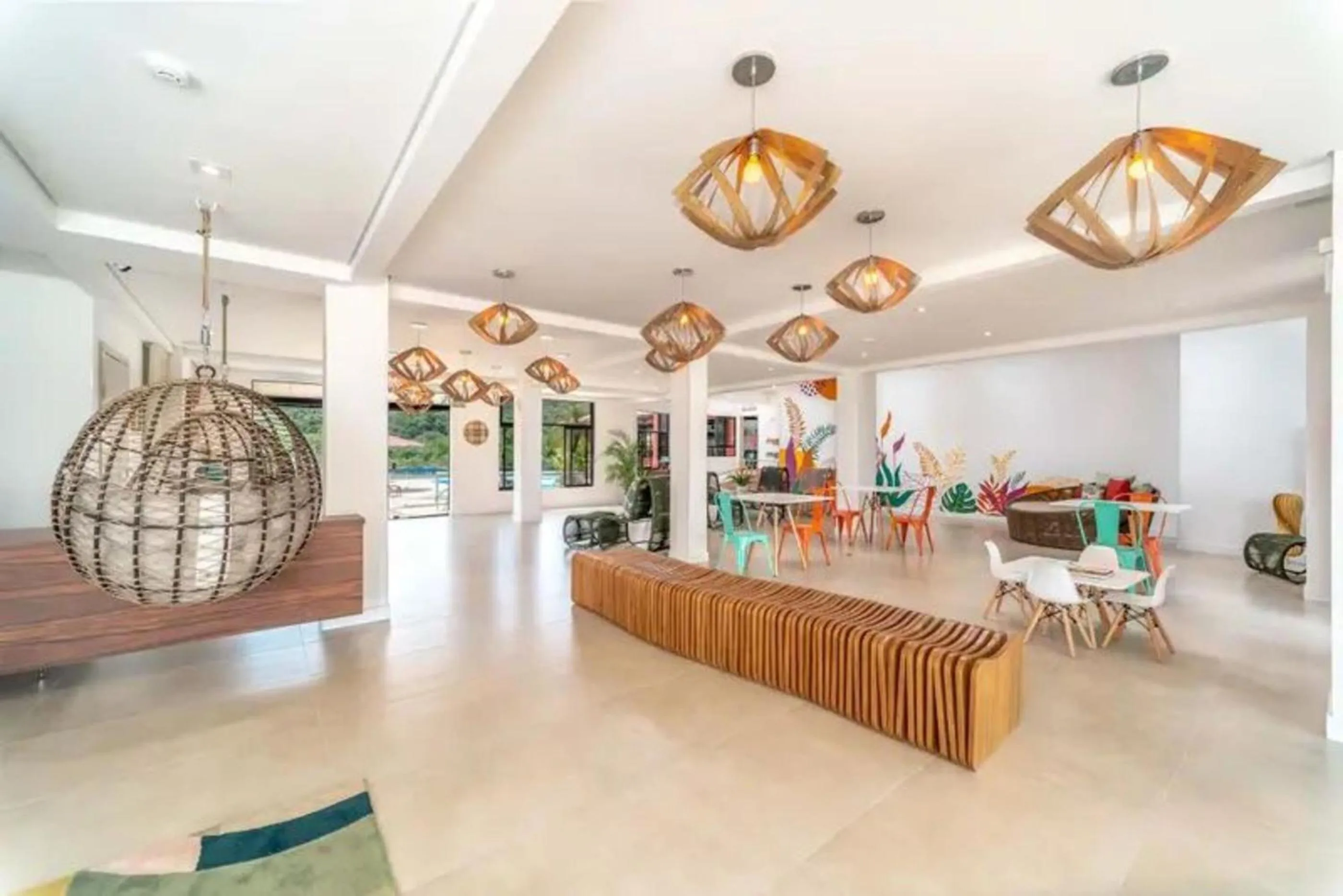 Lobby or reception in Rizzu Marina Hotel