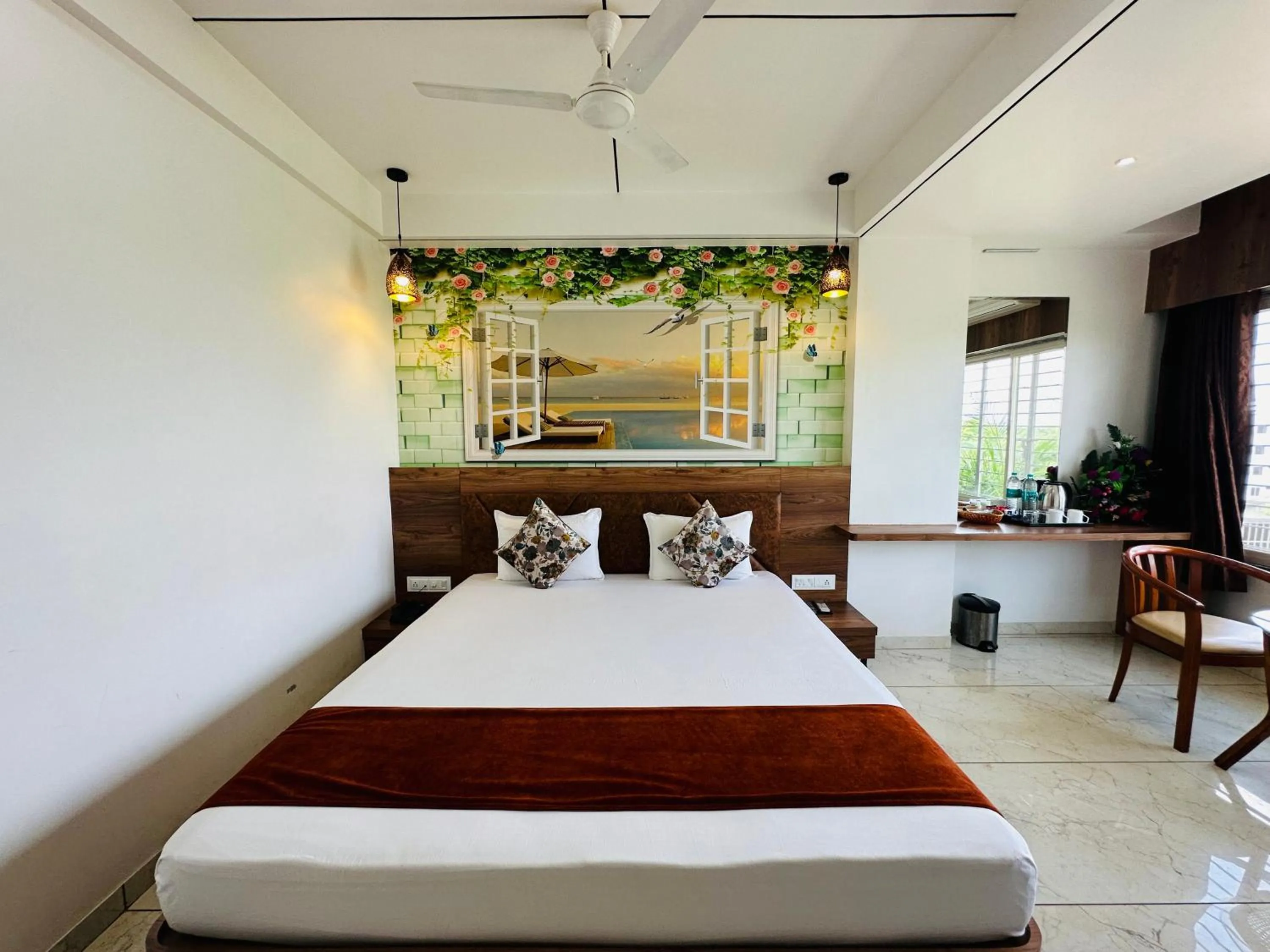 Bed in Hotel The Grand Piano - Best Business Hotel in Patan