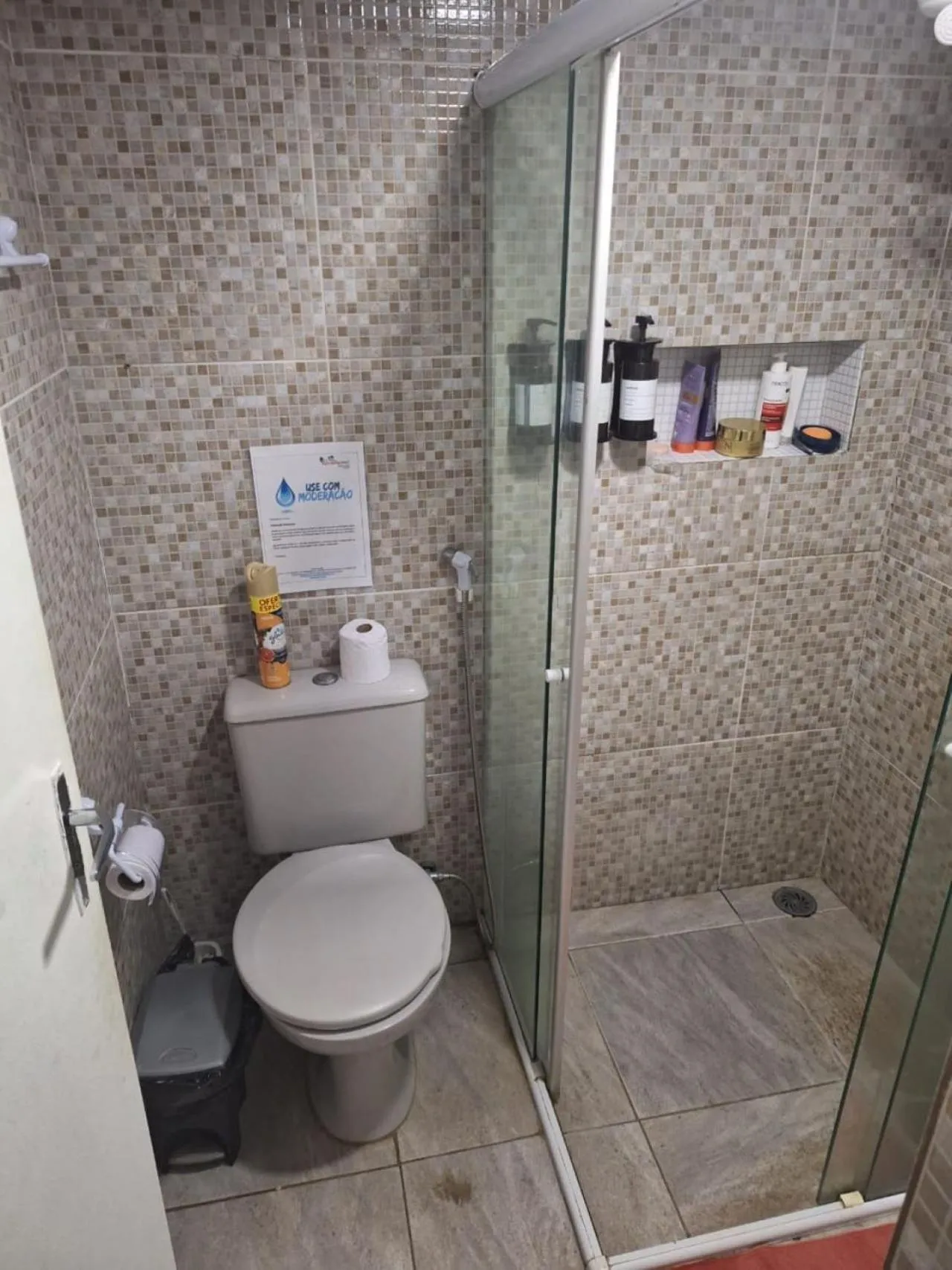 Bathroom in Pousada São Silmares