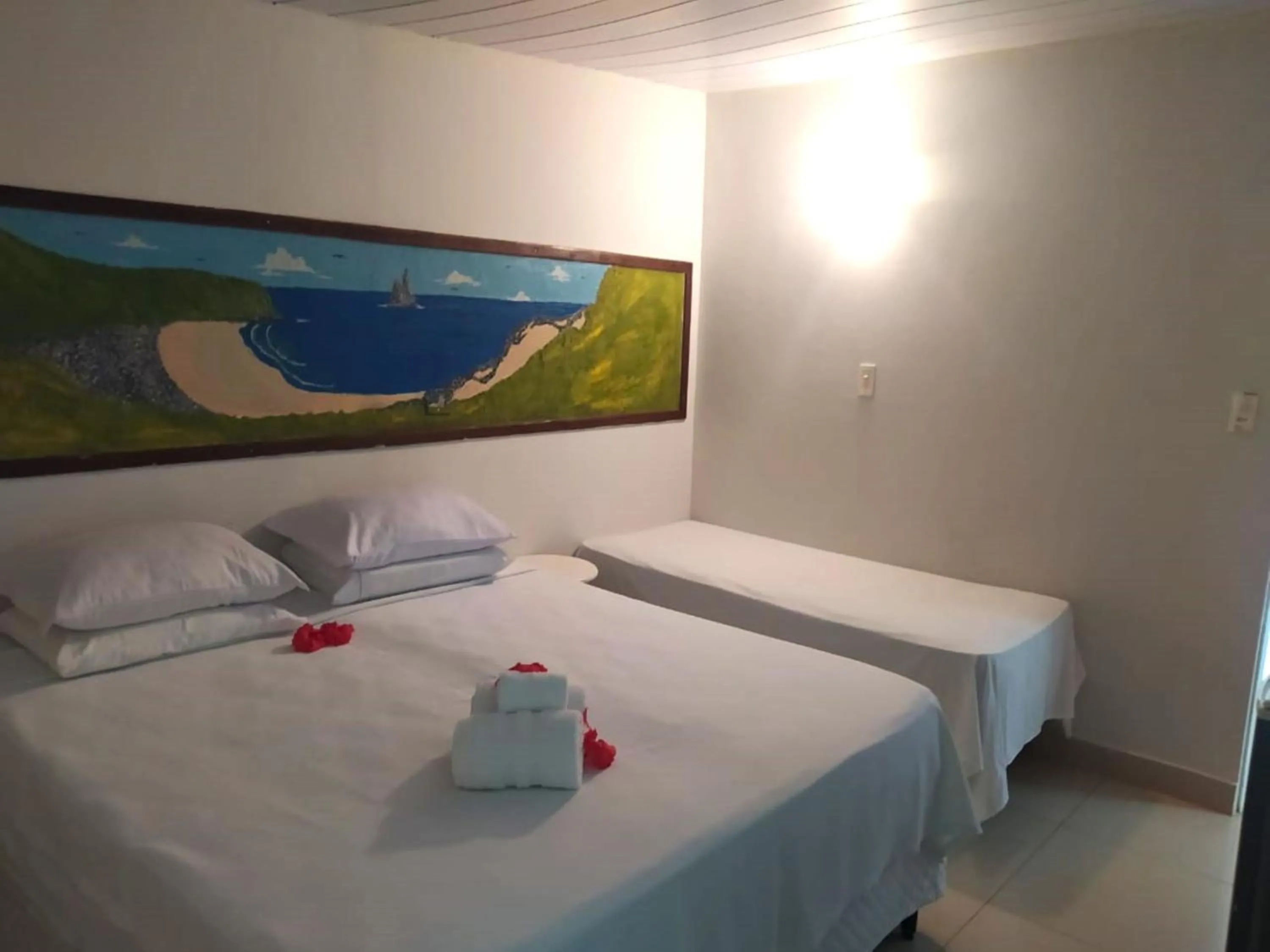 Bedroom, Bed in Pousada São Silmares