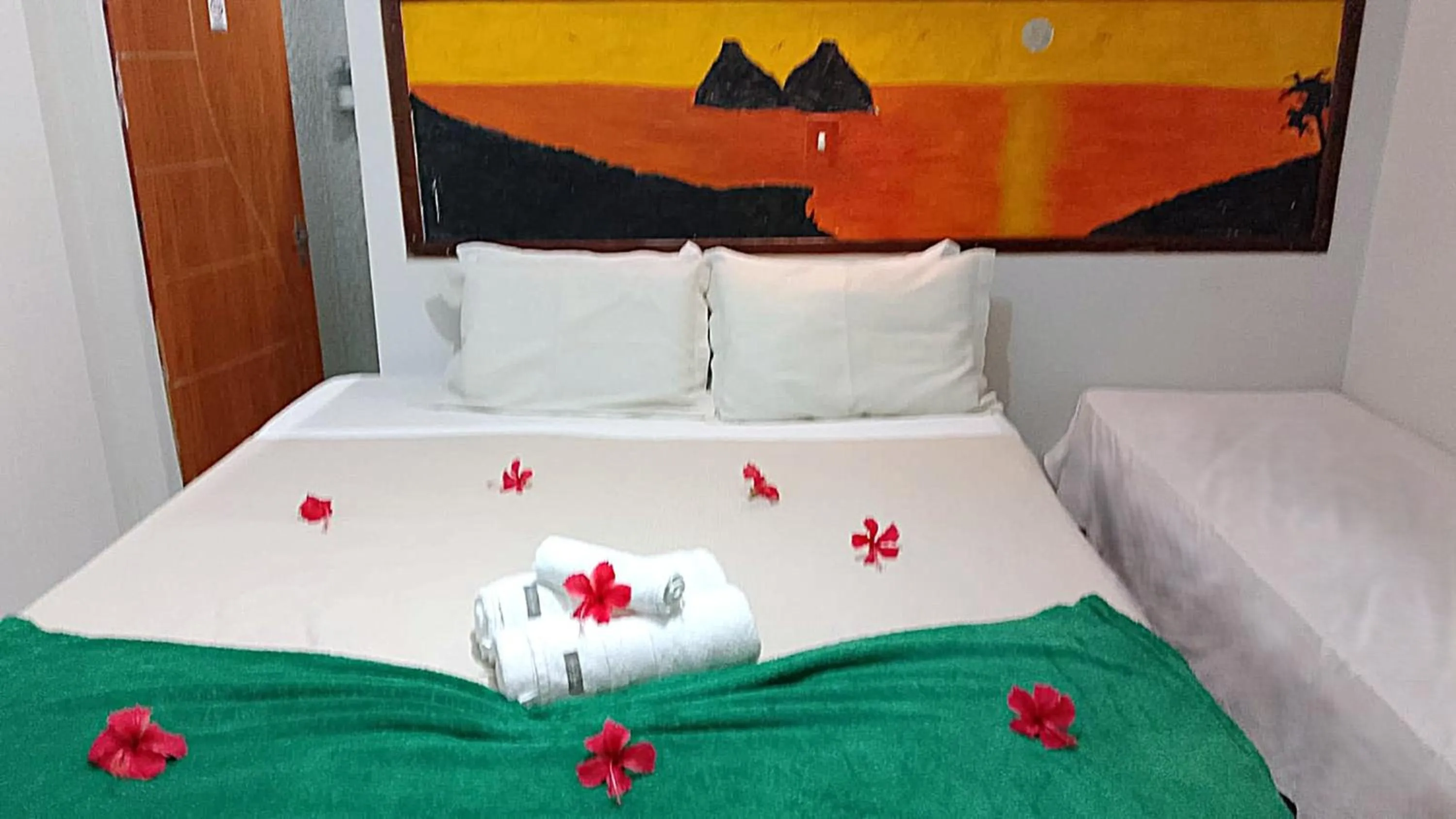 Bedroom, Bed in Pousada São Silmares