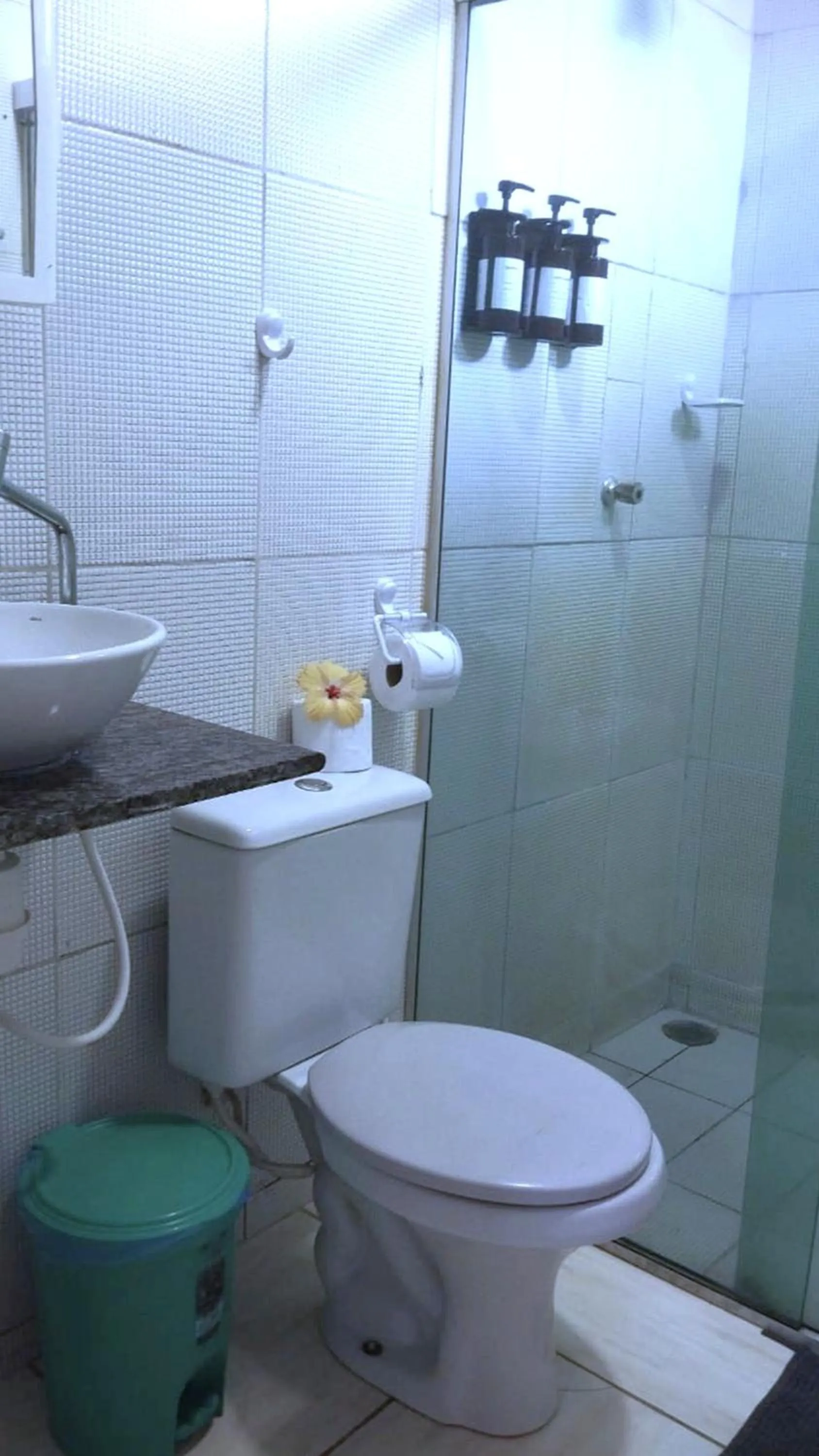 Bathroom in Pousada São Silmares