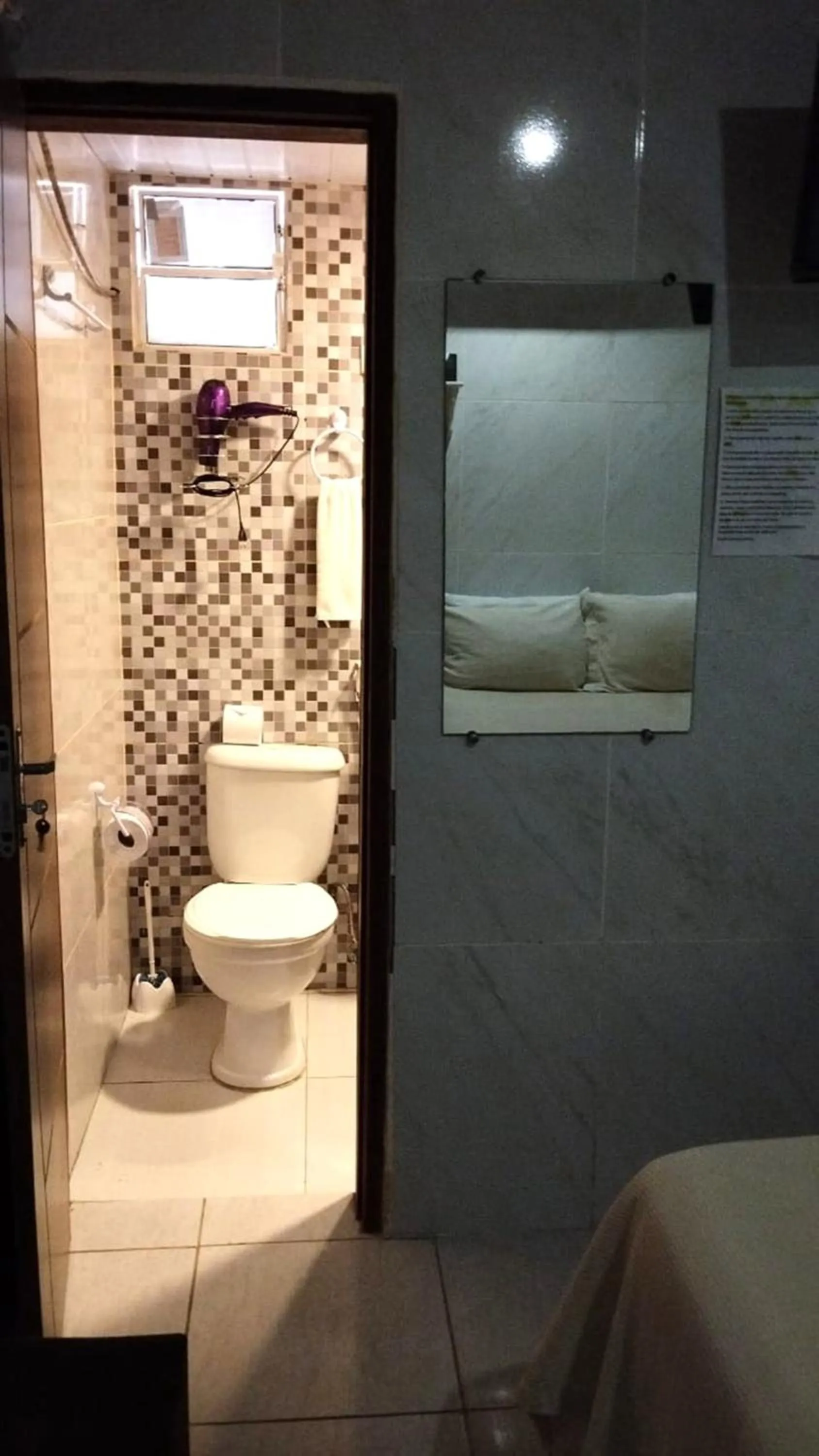 Bathroom in Pousada São Silmares