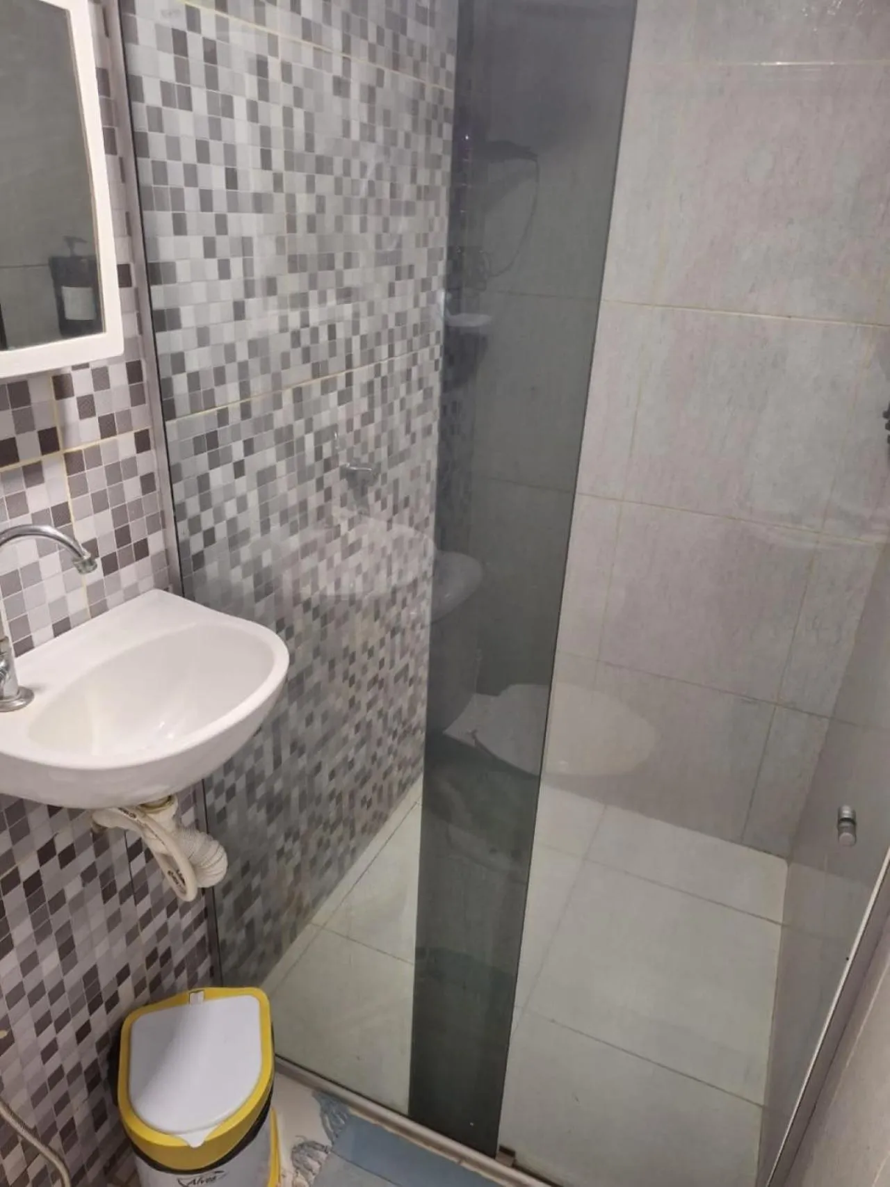 Bathroom in Pousada São Silmares