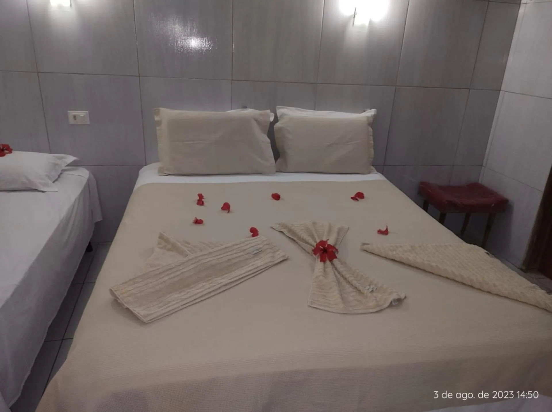 Bedroom, Bed in Pousada São Silmares