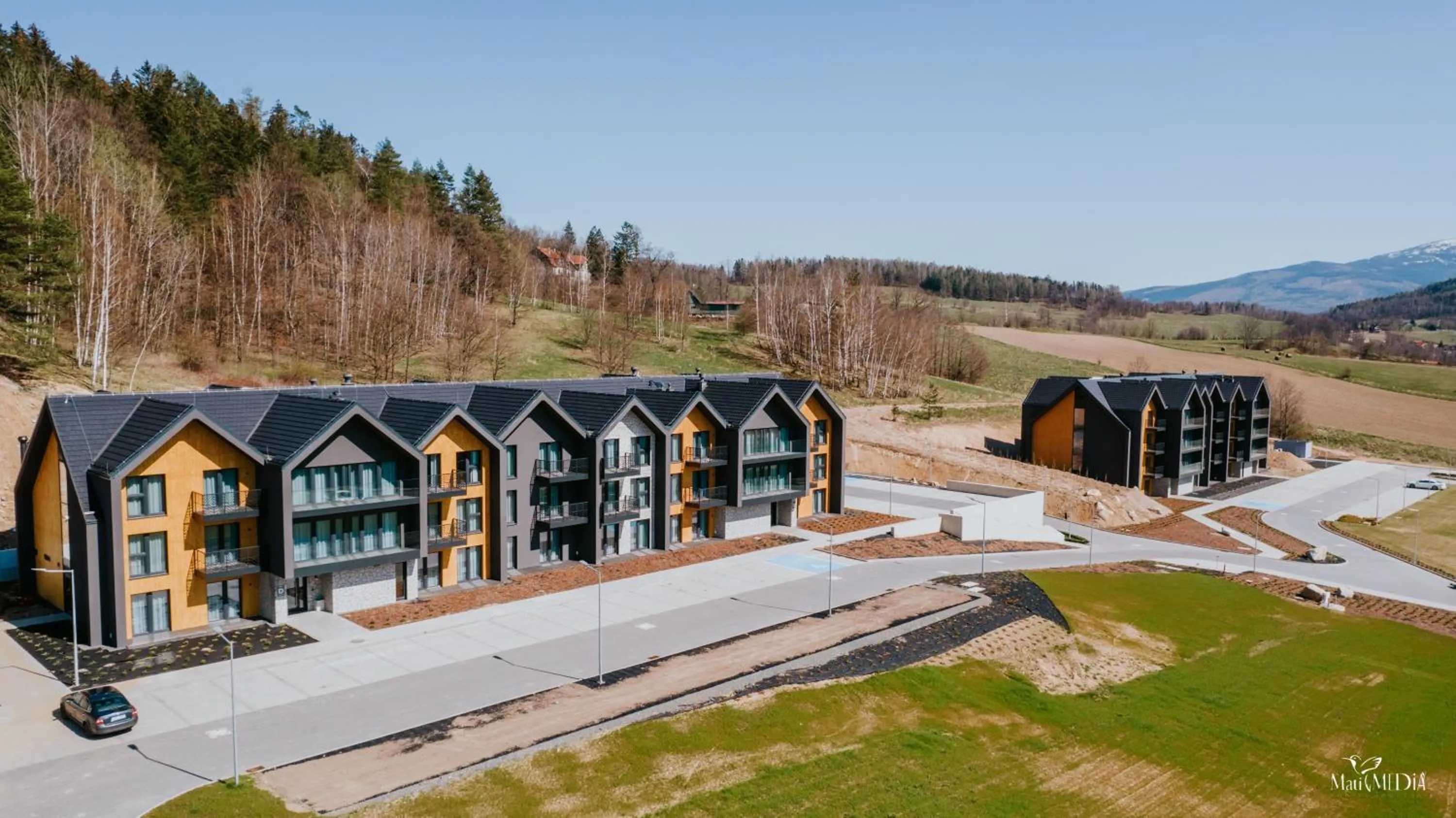 Property building in Lake Hill Karkonosze Apartments