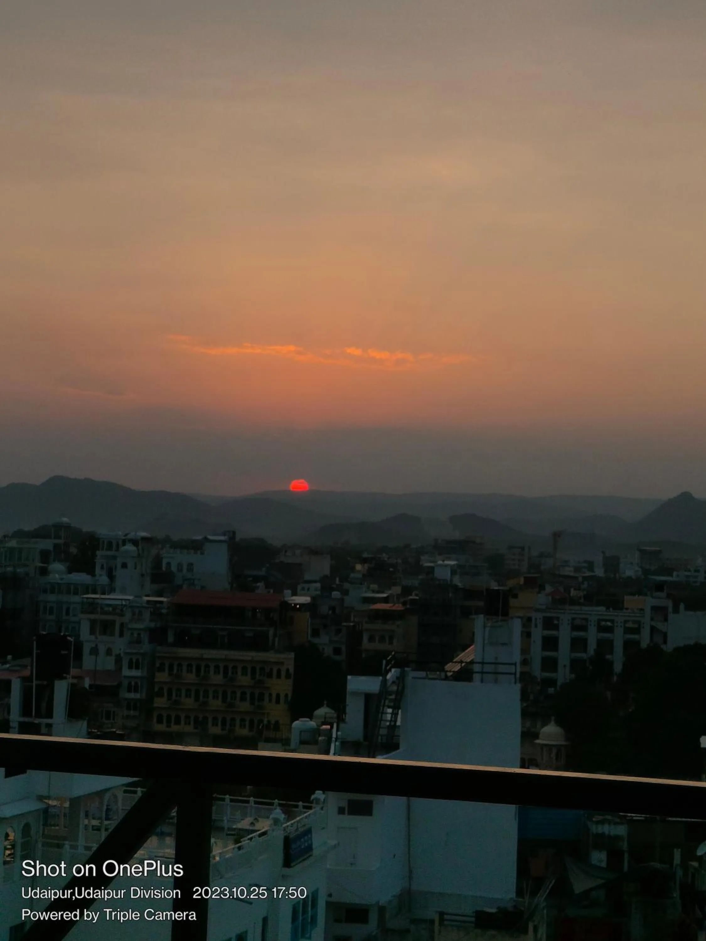 Mountain view in Little Peepal House