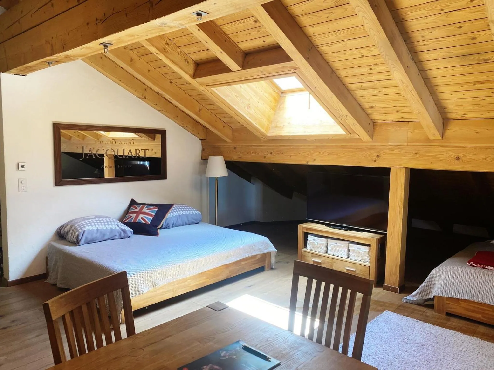 Bed in Arsa Lodge Silvaplana