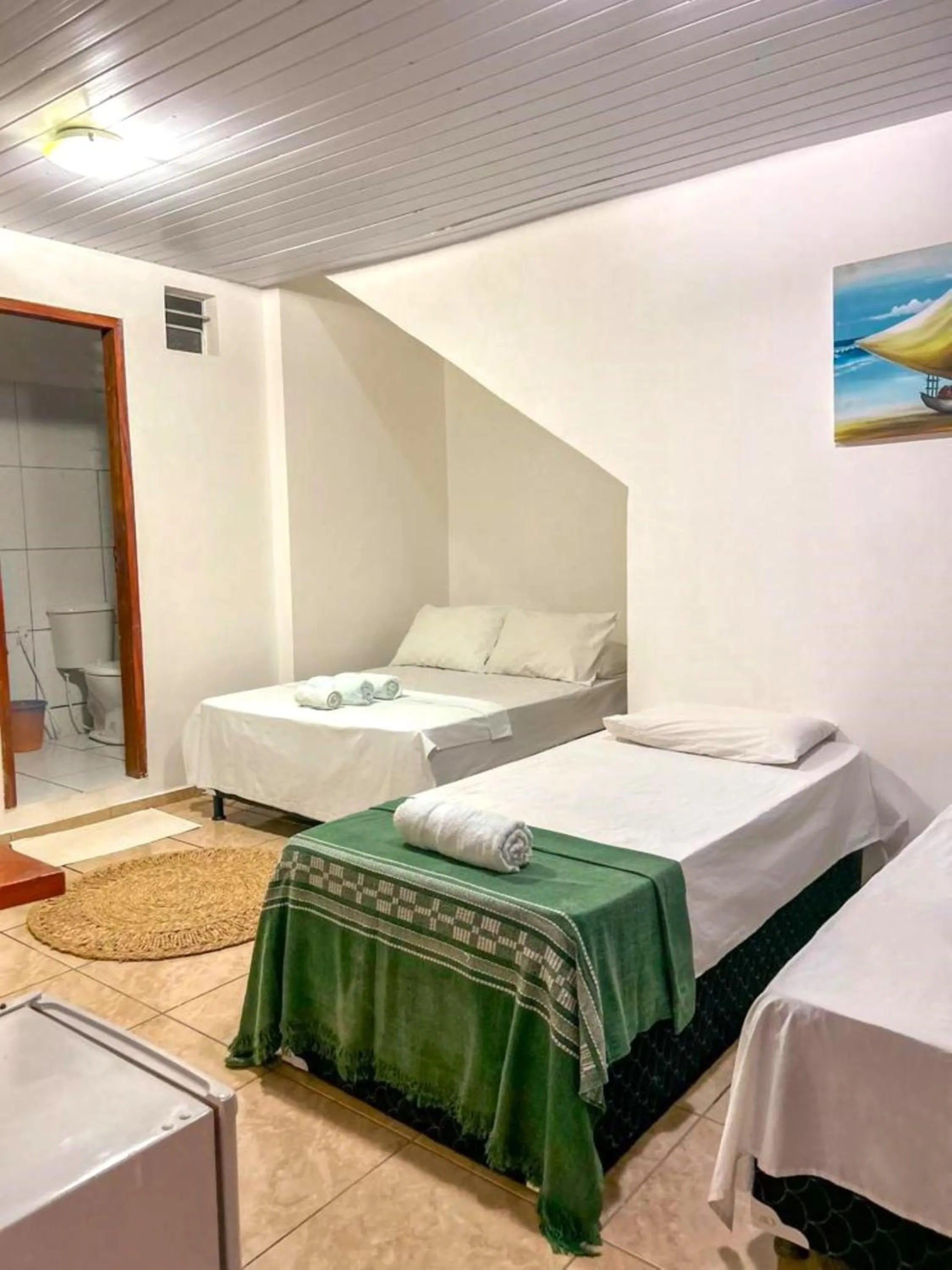 Bedroom, Bed in Uru Pousada