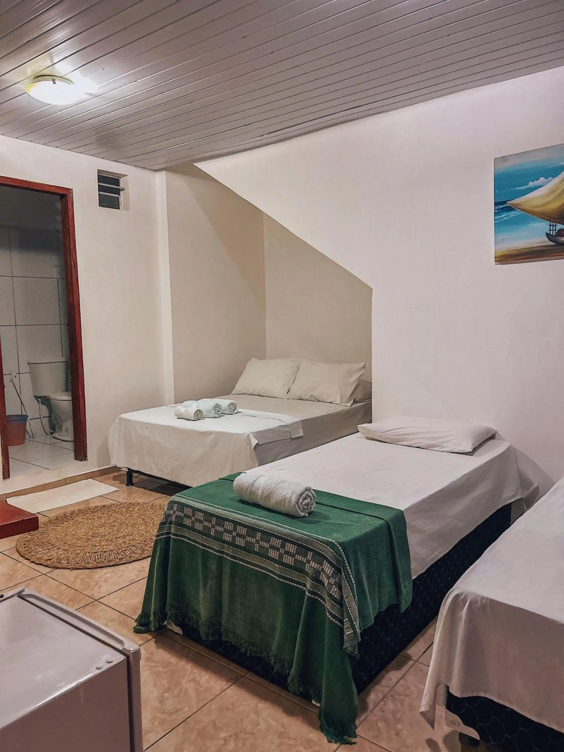 Bedroom, Bed in Uru Pousada