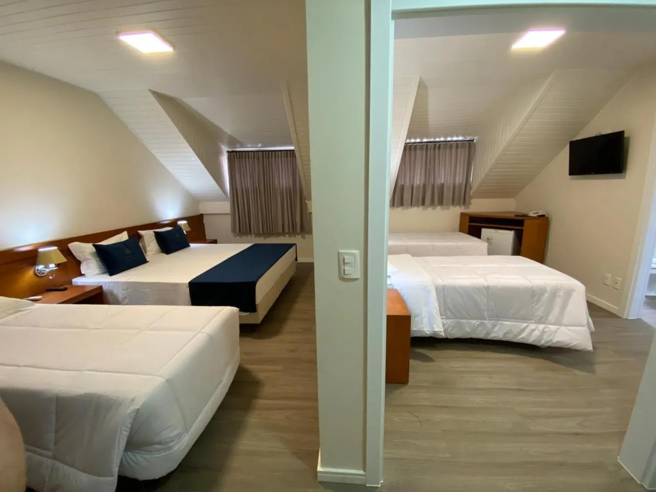 Bed in Lapônia Hotel Gramado