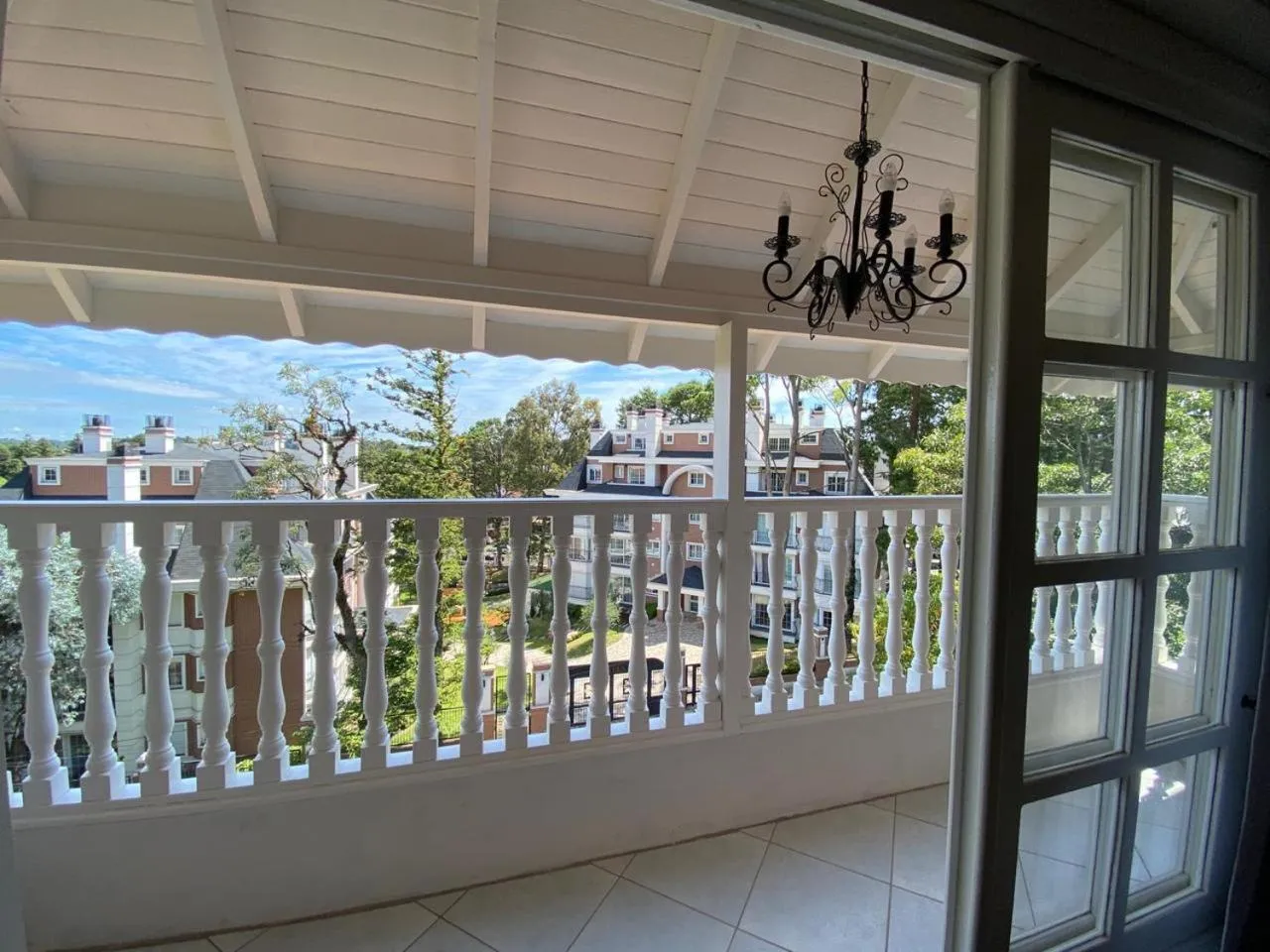Balcony/Terrace in Lapônia Hotel Gramado