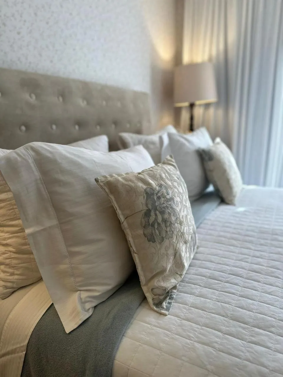 Bed in Pousada das Lavandas