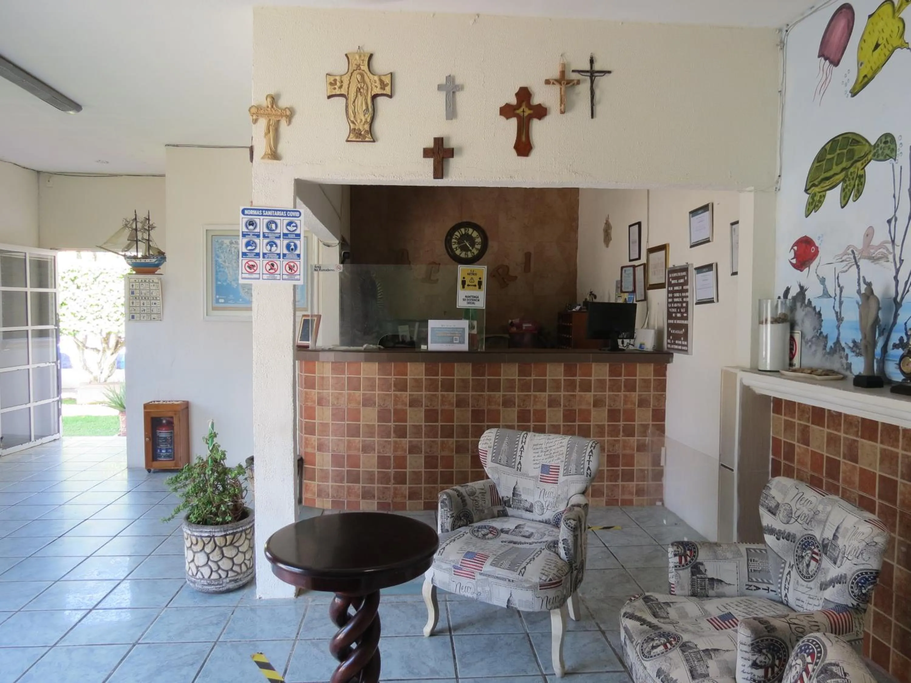 Lobby or reception in Hotel Albri by Rotamundos