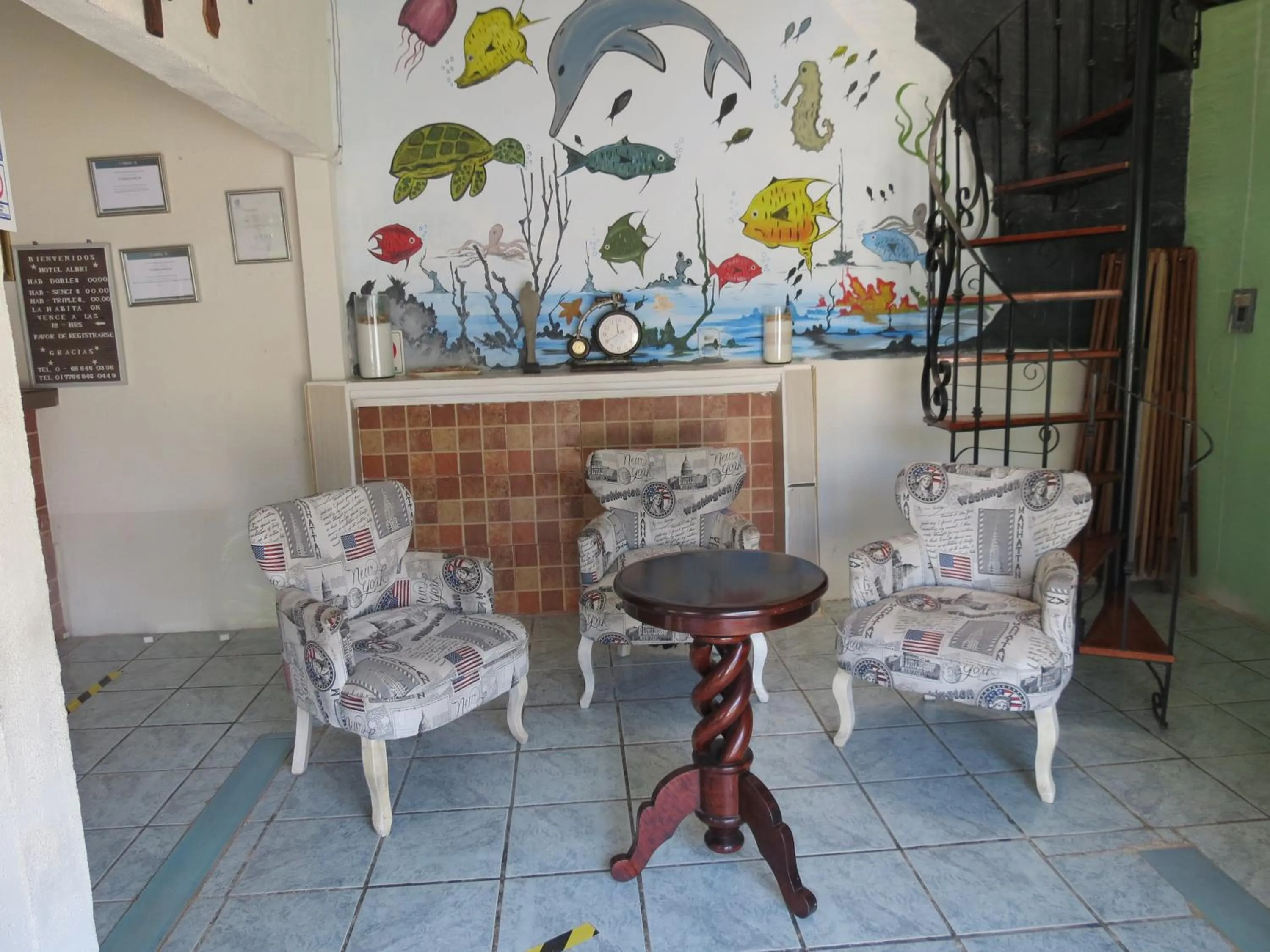 Lobby or reception in Hotel Albri by Rotamundos