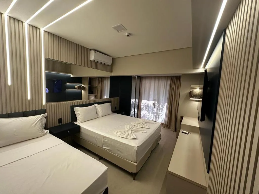 Photo of the whole room, Bed in Pousada Villas - Bonito