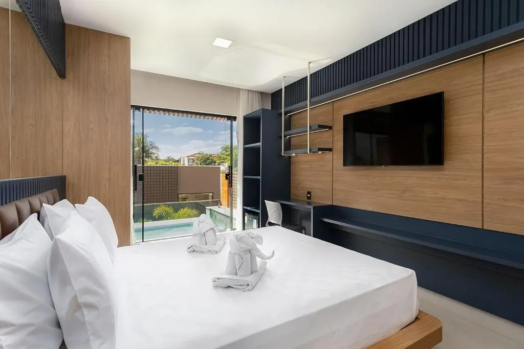 Bed in Pousada Villas - Bonito