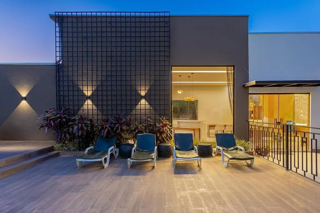 Swimming pool in Pousada Villas - Bonito