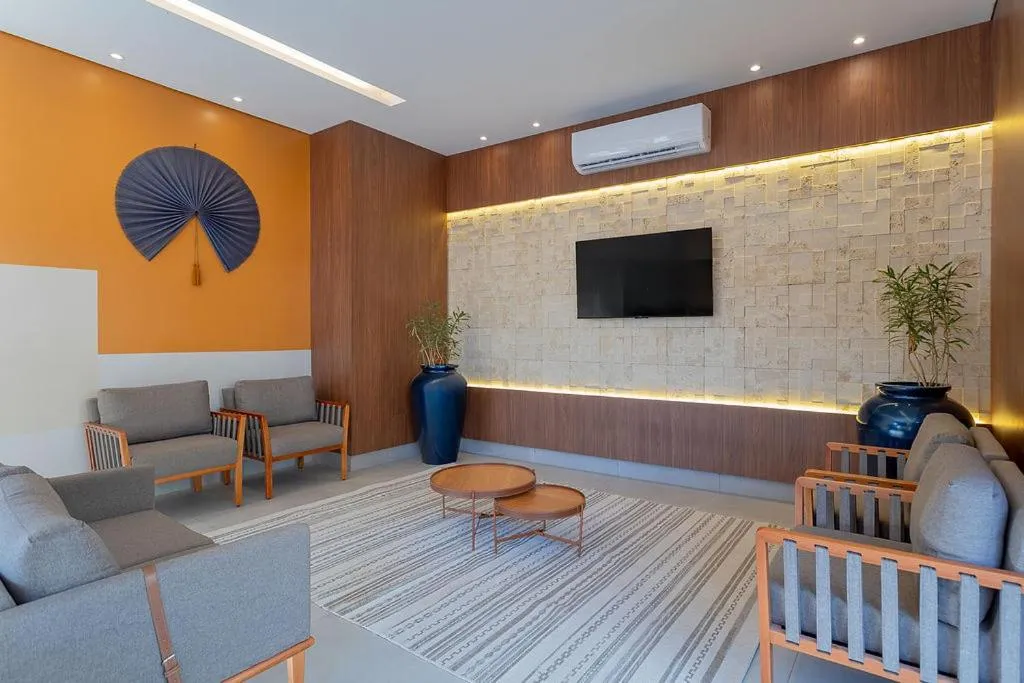 Communal lounge/ TV room in Pousada Villas - Bonito