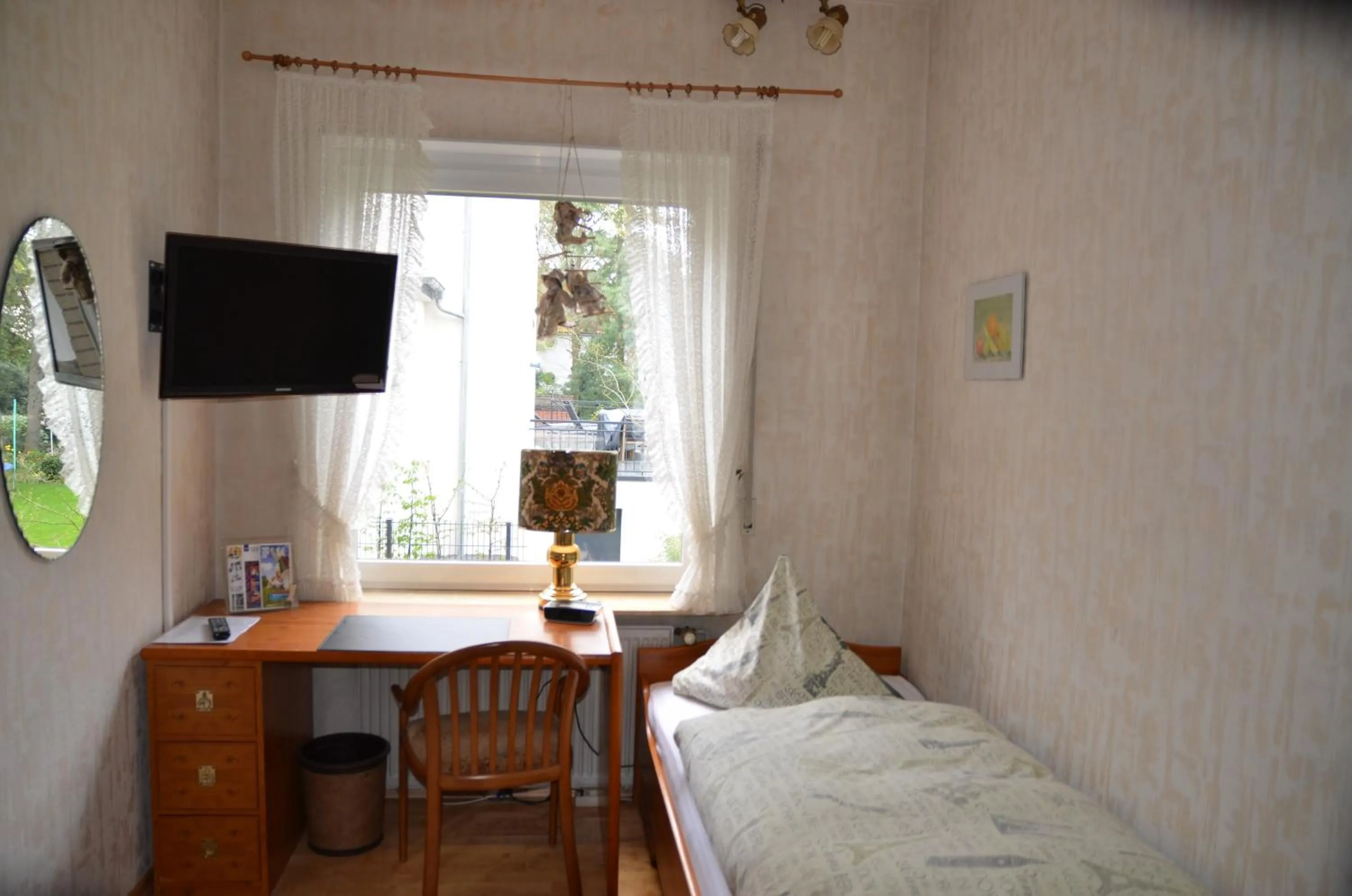 Photo of the whole room, Bed in Hotel Waldersee