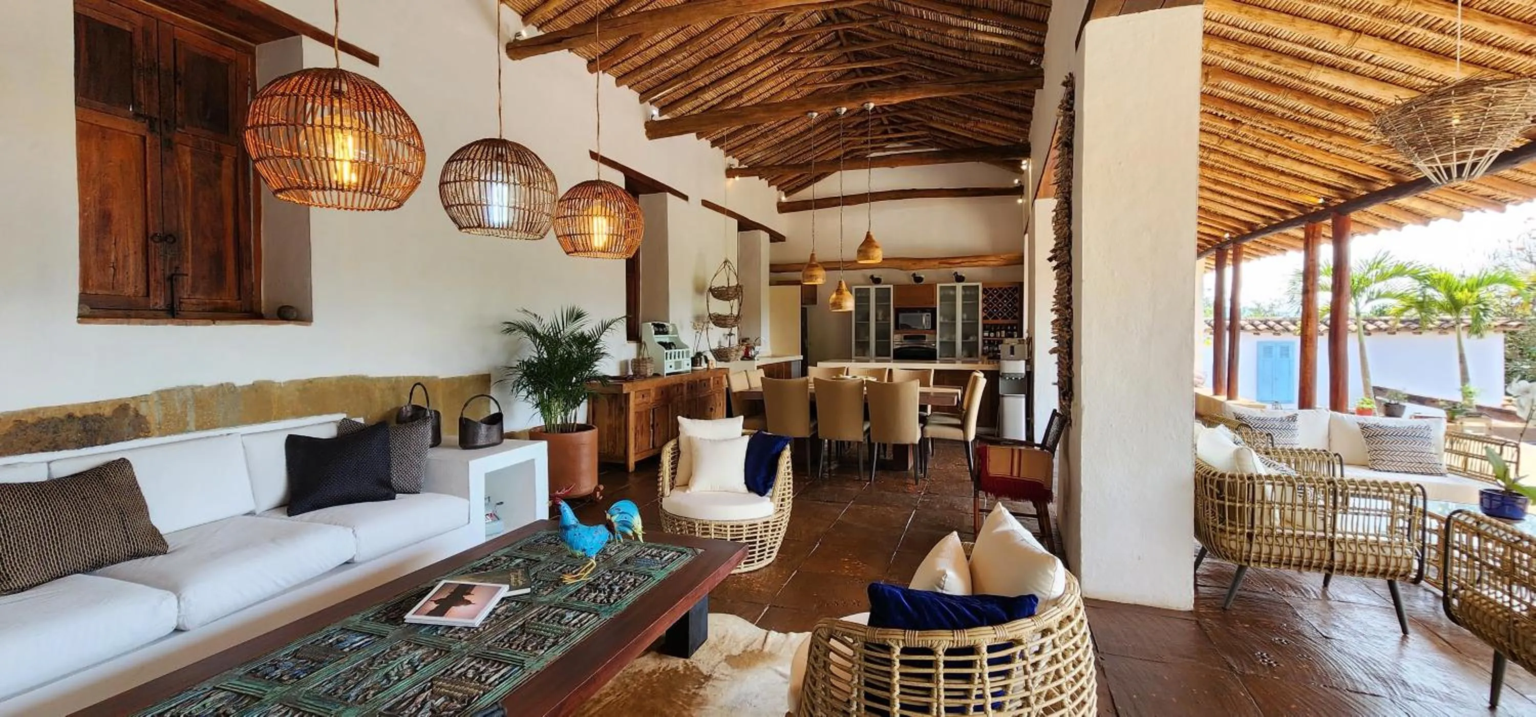 Living room in Casa Yahri