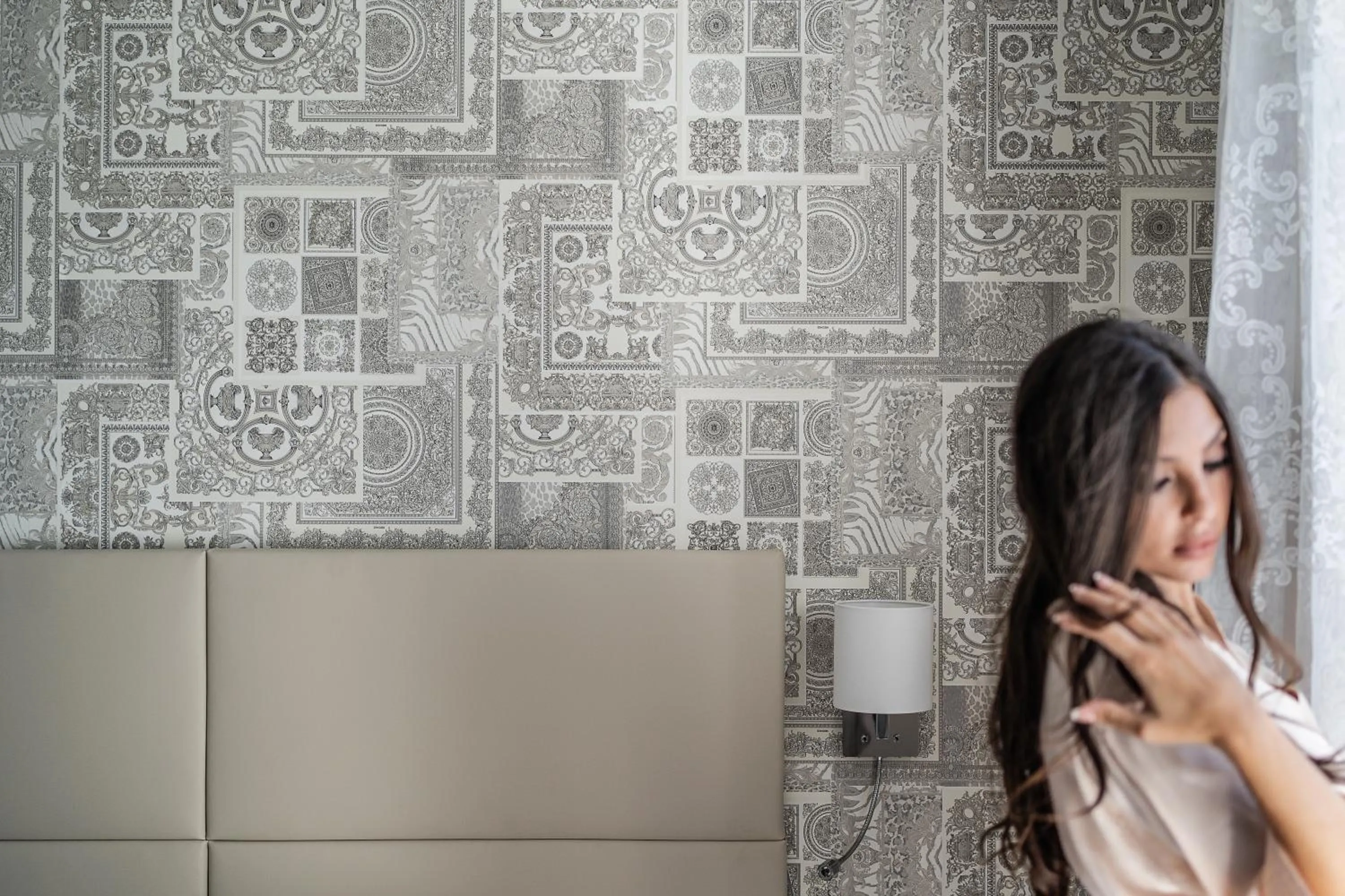 Decorative detail in Villa Ariele