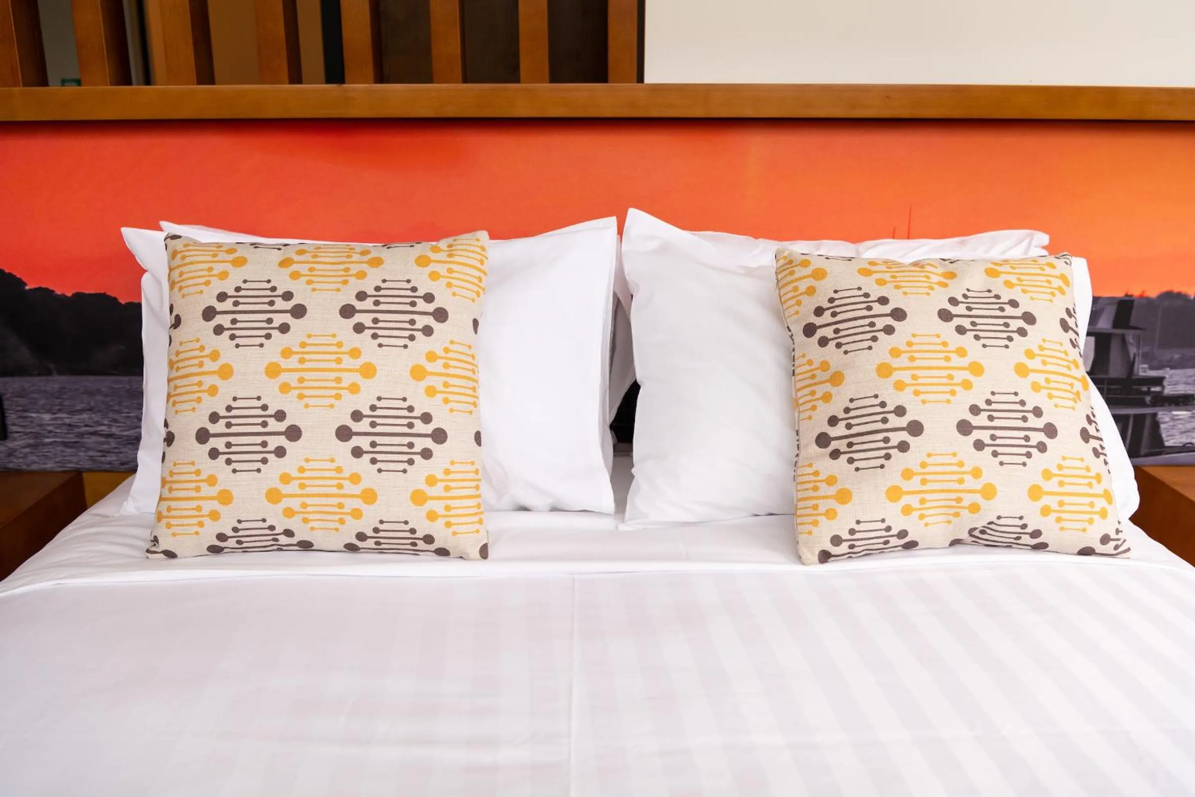 Bed in Ohtel Auckland