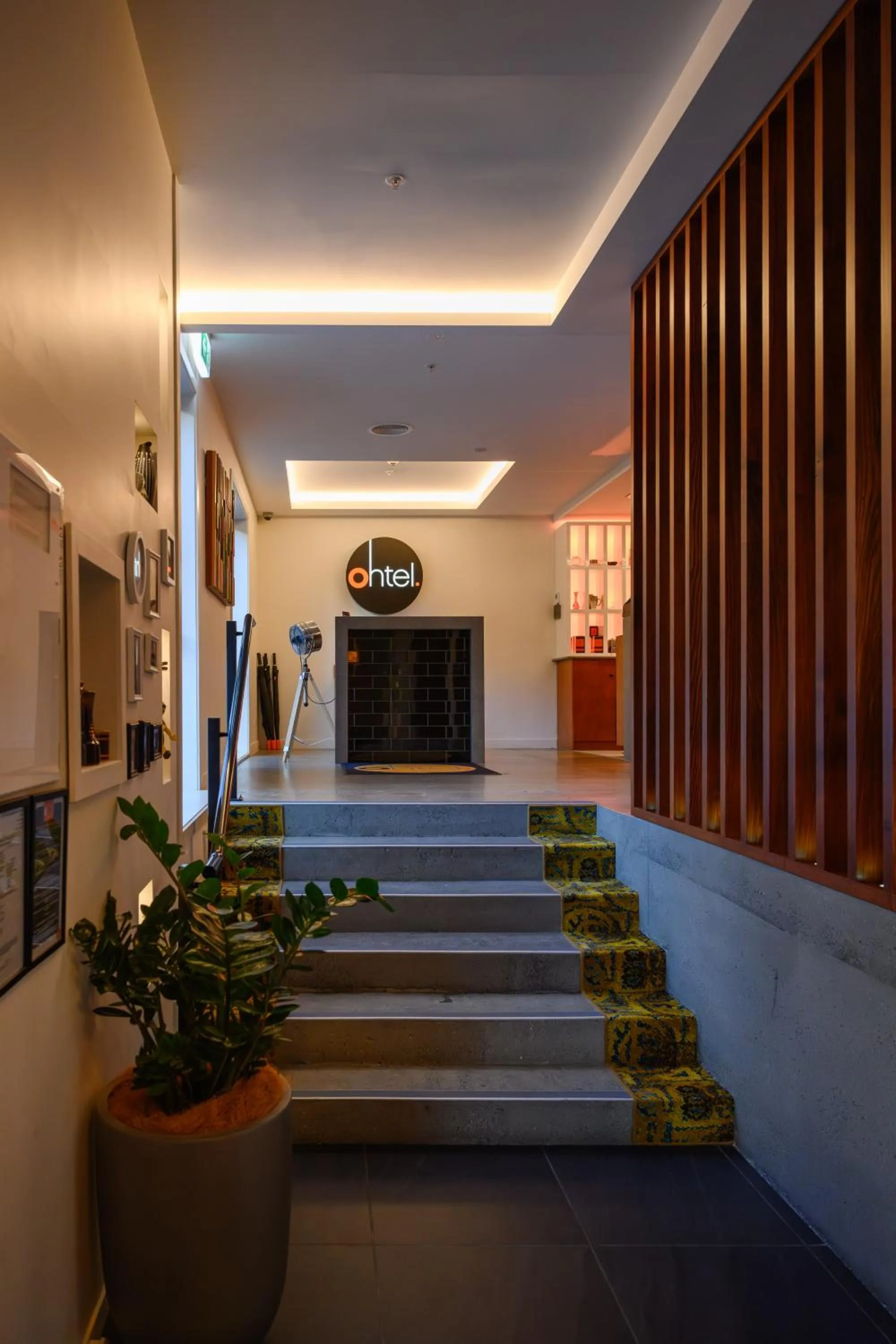 Lobby or reception in Ohtel Auckland