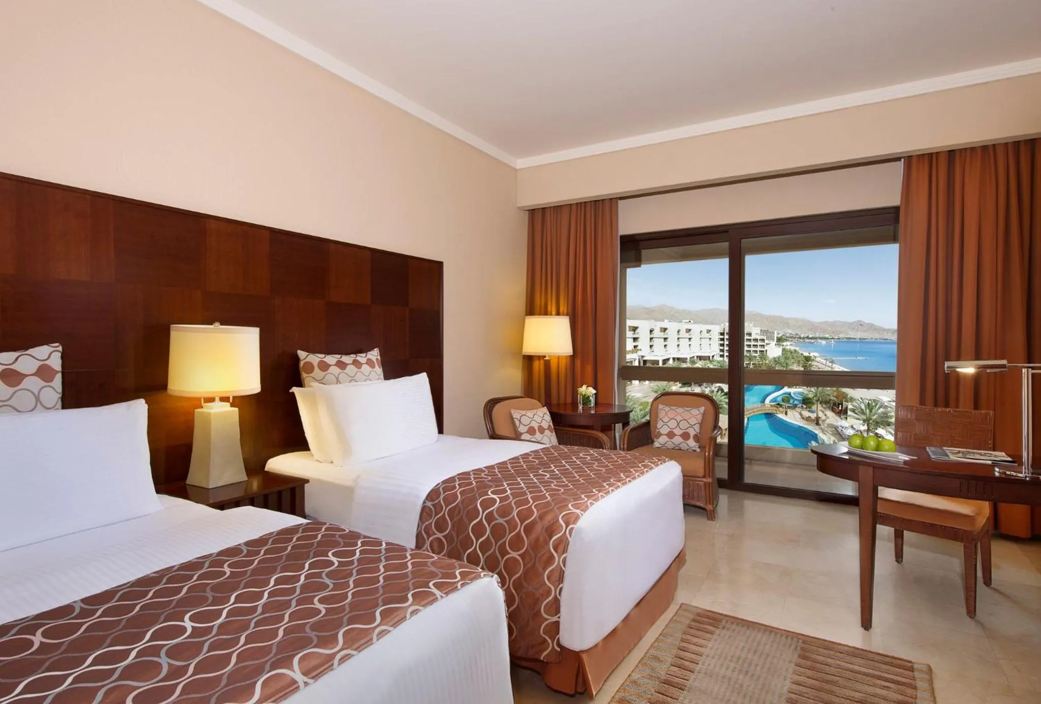 Photo of the whole room, Bed in InterContinental Aqaba by IHG