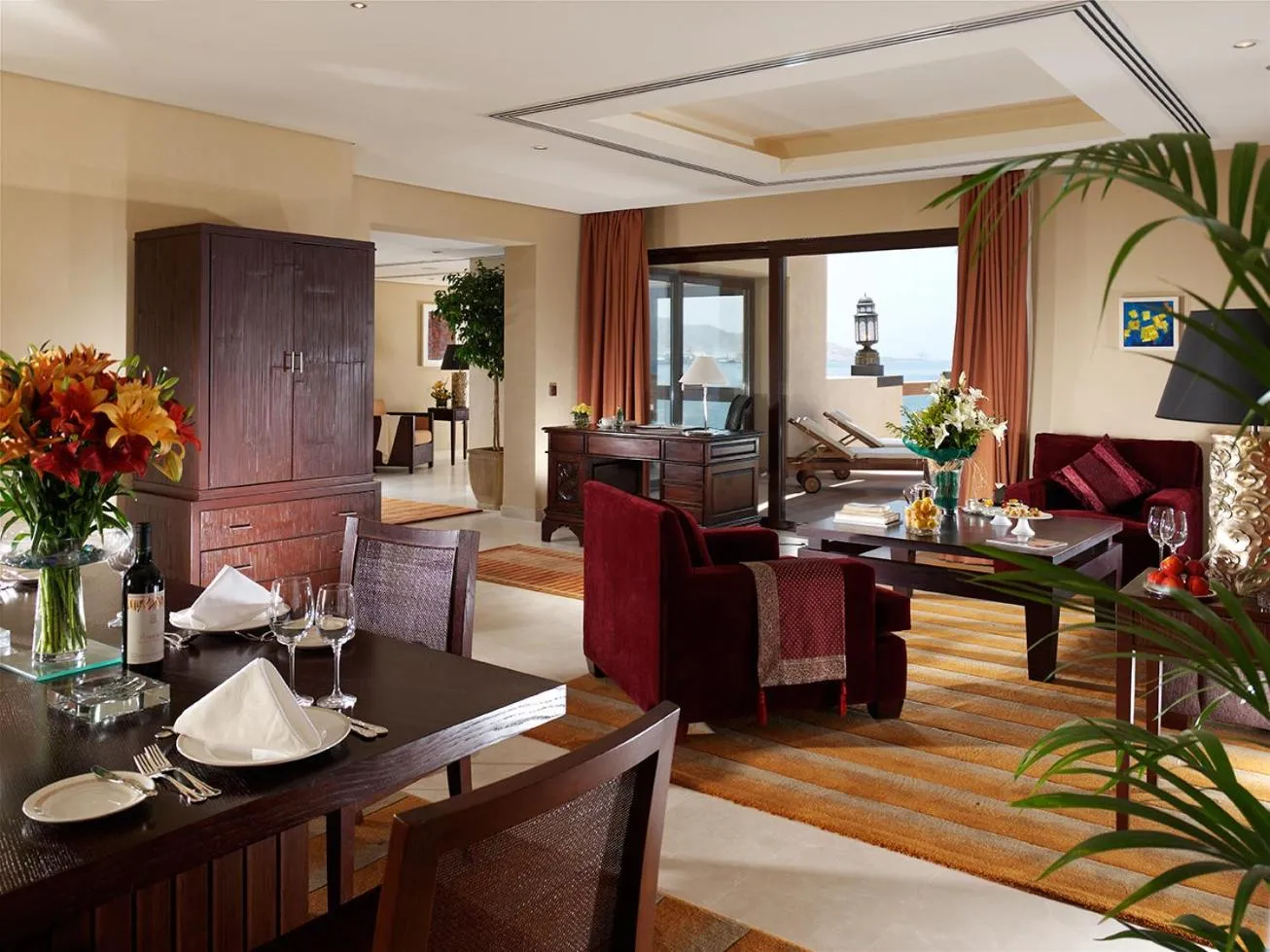 Seating area, Bed in InterContinental Aqaba by IHG