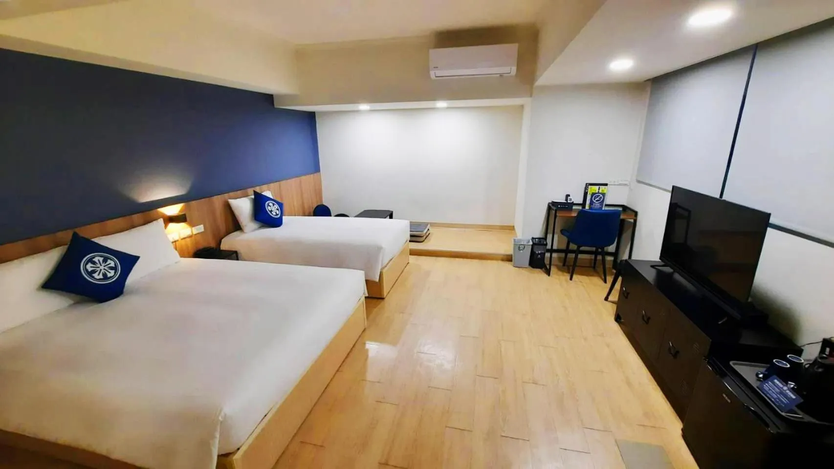 Bed in Holo Hotel Tainan
