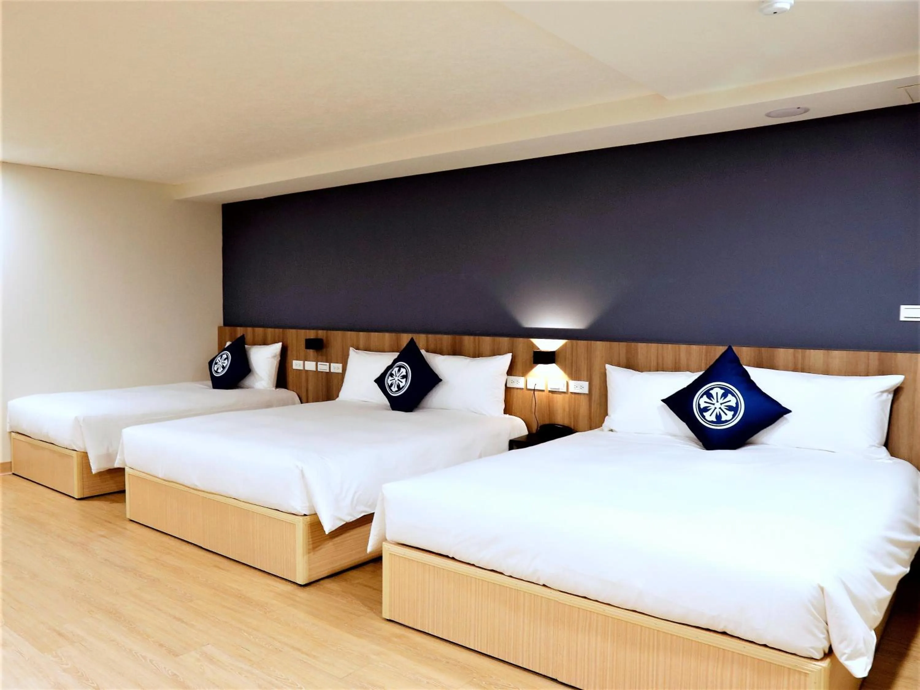 Bed in Holo Hotel Tainan