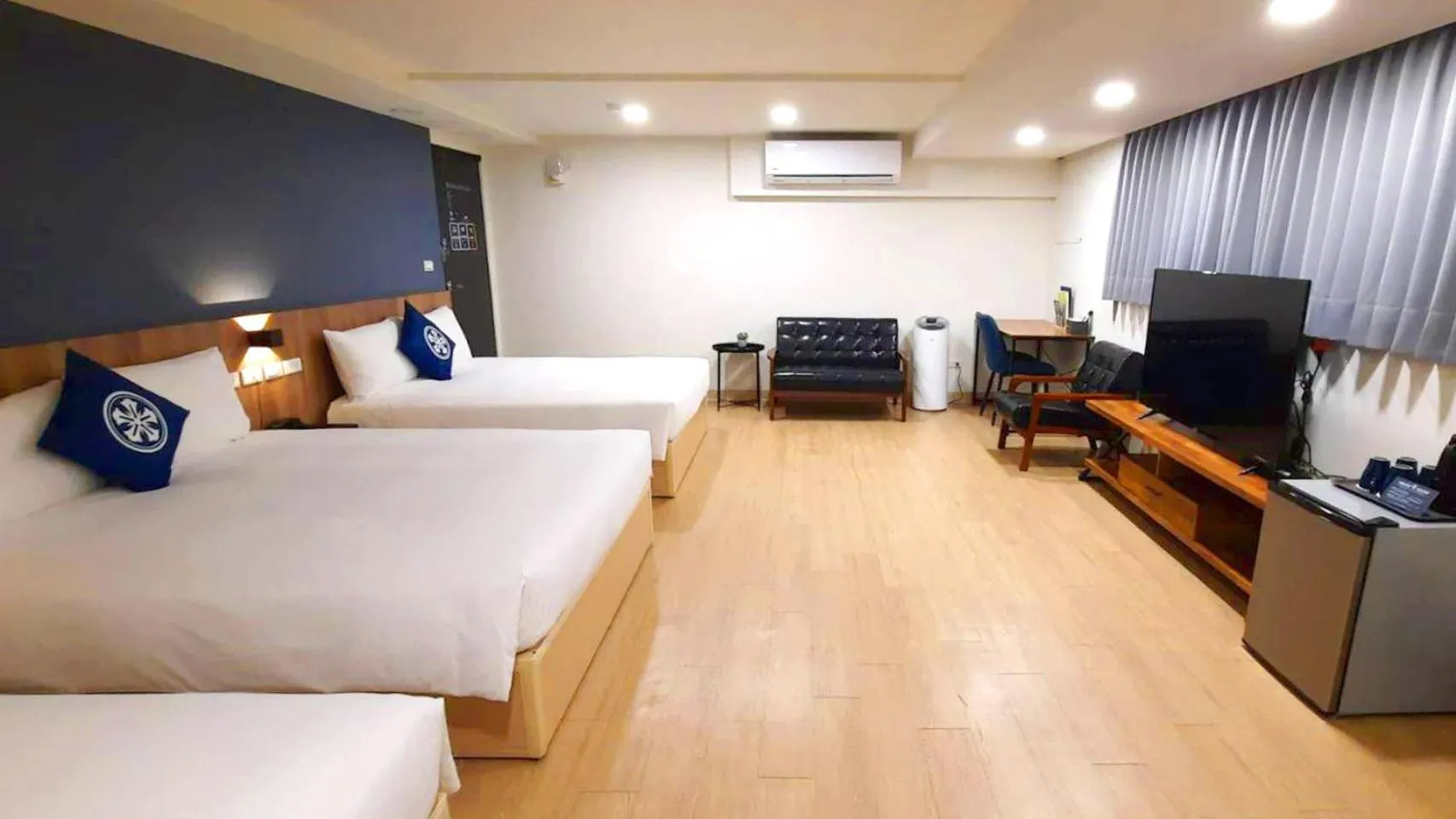 Bed in Holo Hotel Tainan