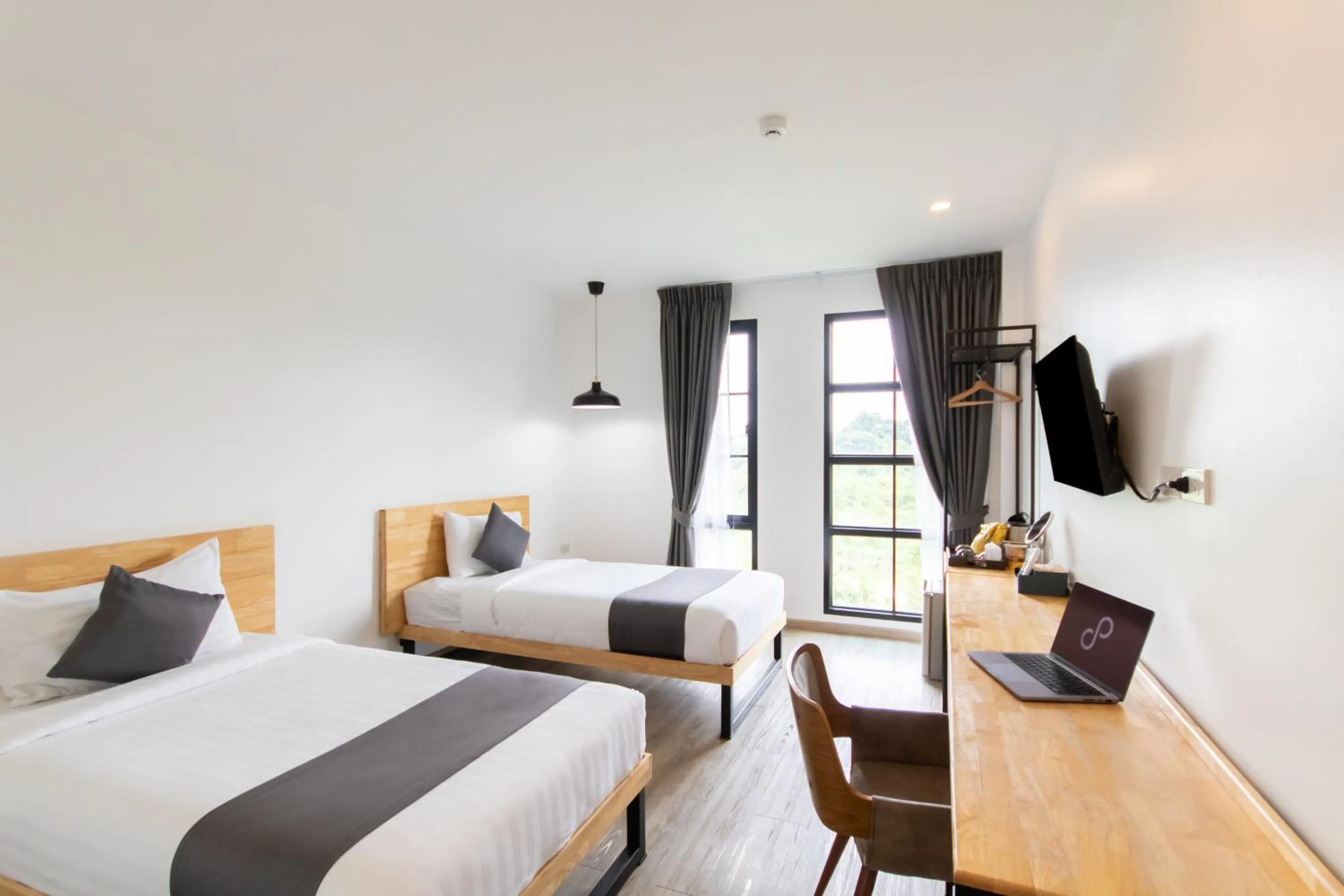 View (from property/room), Bed in Ananzitra Hotel