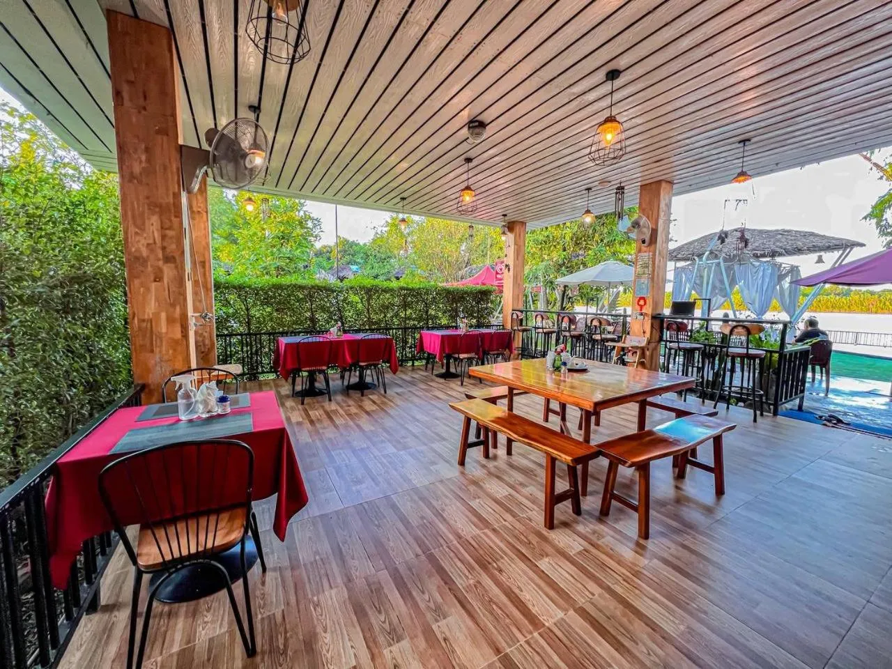 Patio in Moly Resort