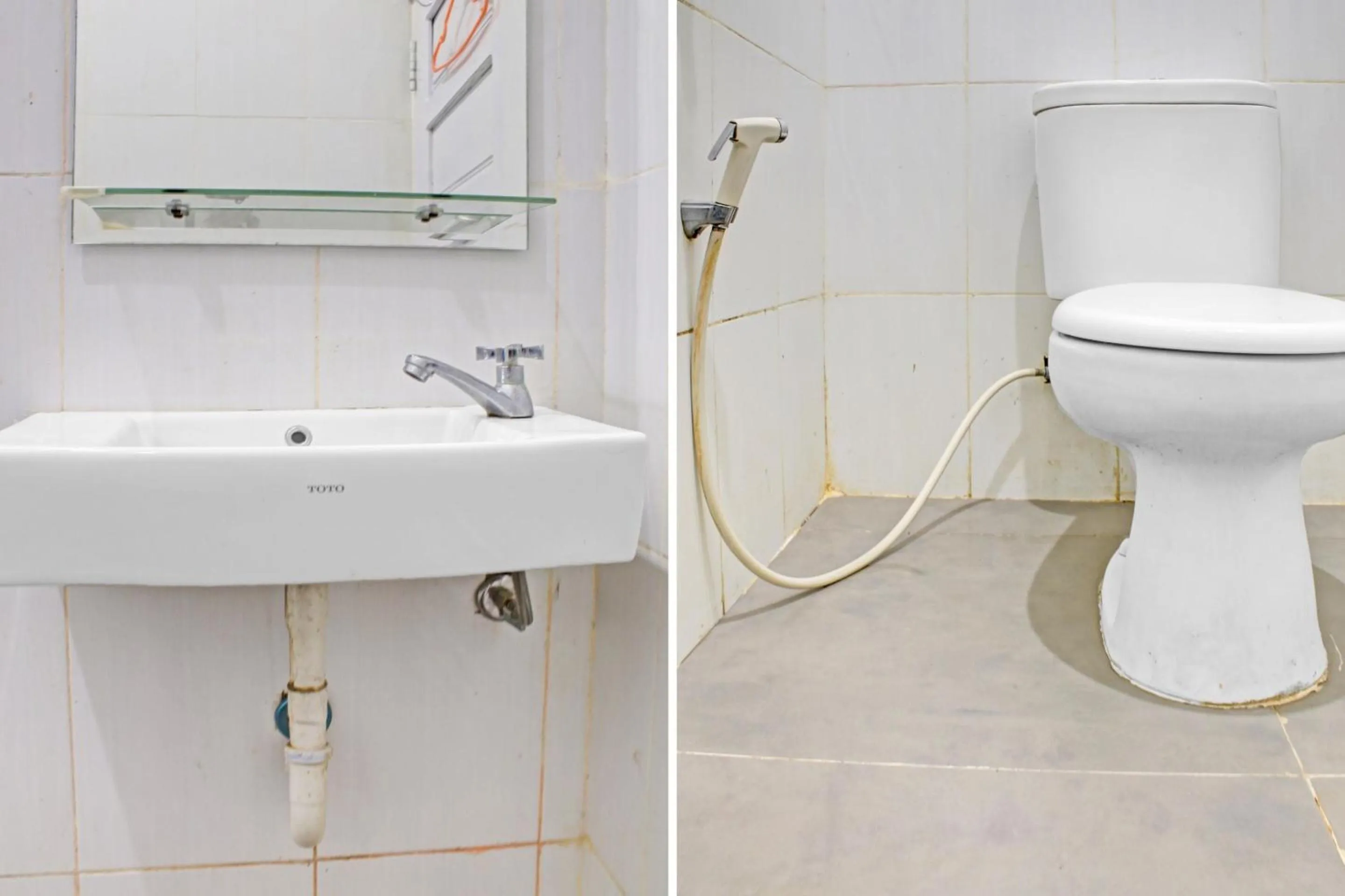 Bathroom in Hotel O Permata Inn