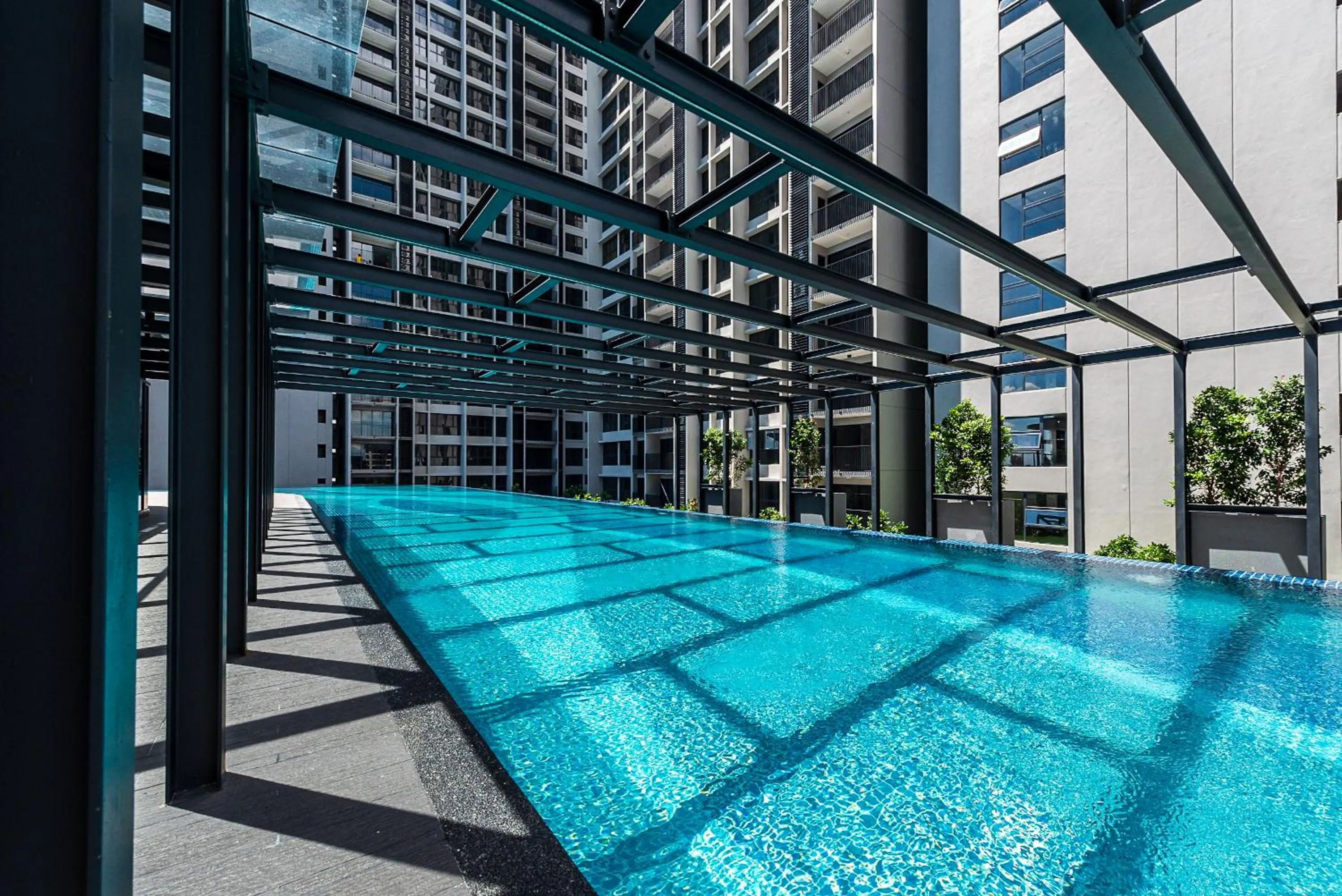 Swimming pool in Time To Relax v 3BR Geo Bukit Rimau,Shah Alam by Verano