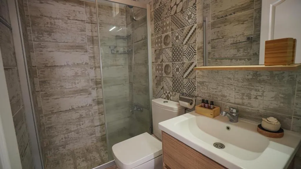 Shower in Datça Dirik Surf Beach Hotel