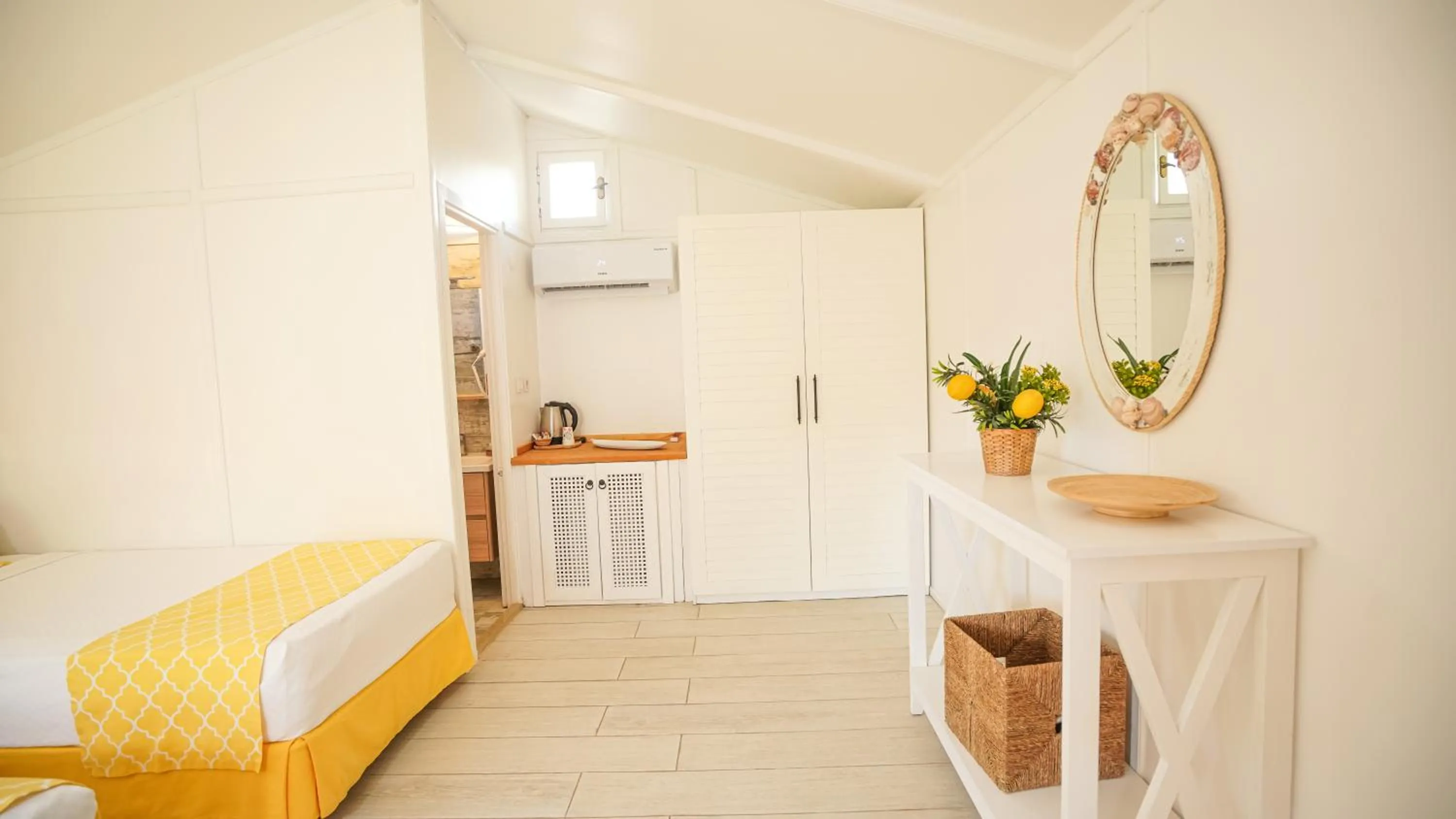 Photo of the whole room, Bed in Datça Dirik Surf Beach Hotel